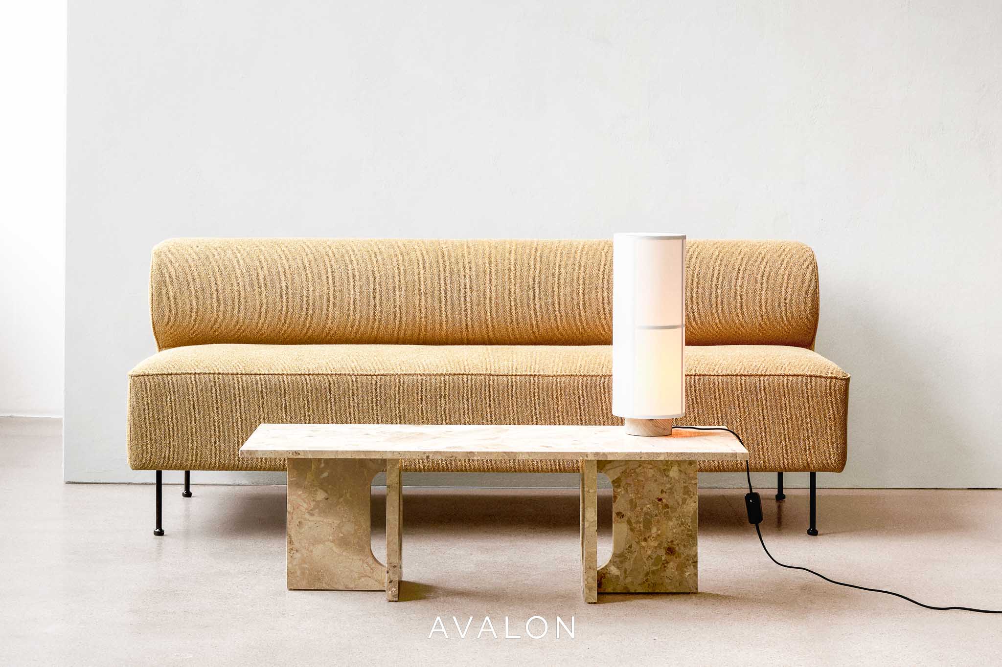 Dining room sofa Audo Eave dining sofa