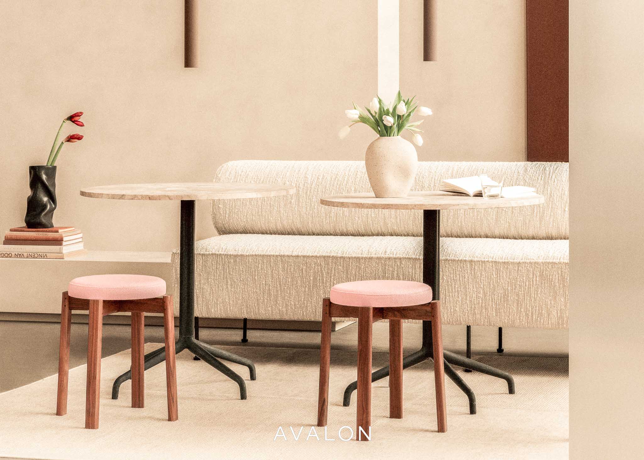 Dining room sofa Audo Eave dining sofa