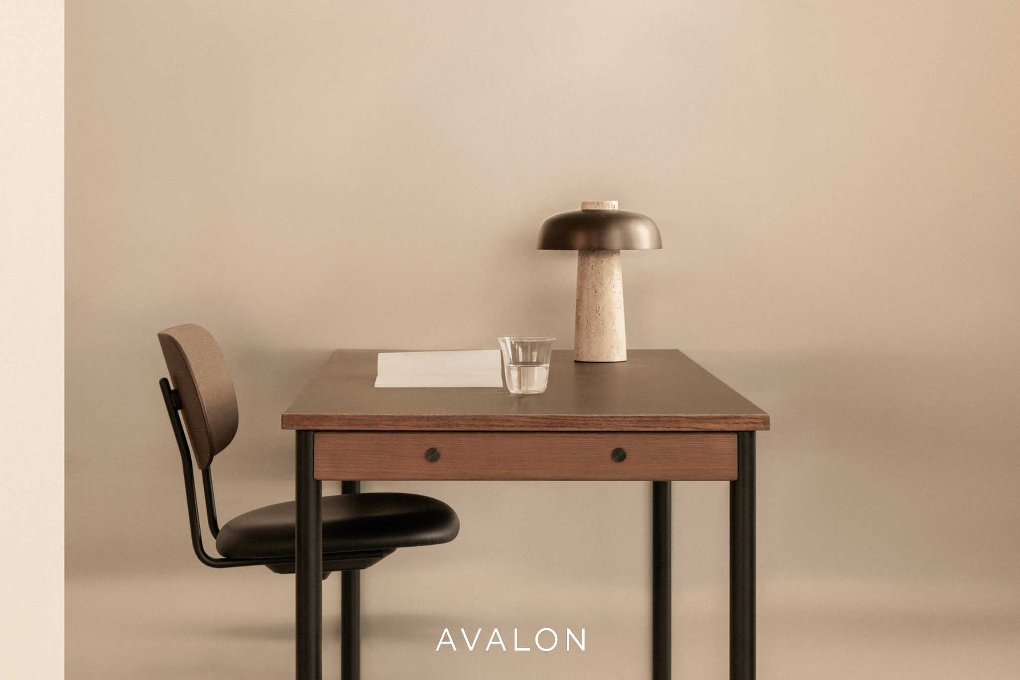 Dining room chair Audo Co Task chair | Fully upholstered, aluminum base