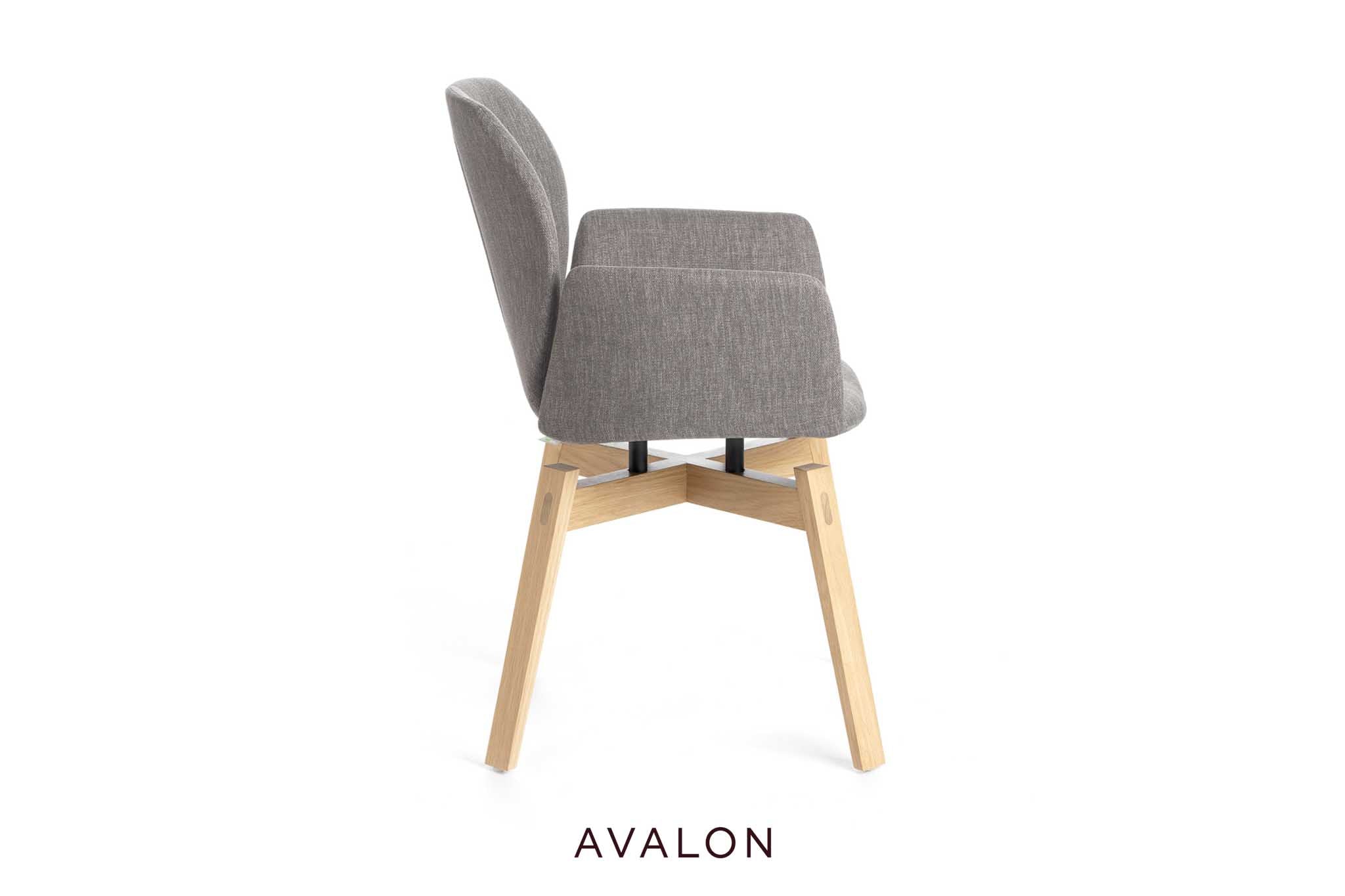 Eetkamerstoel Mobitec Mood#95 | houten frame recht