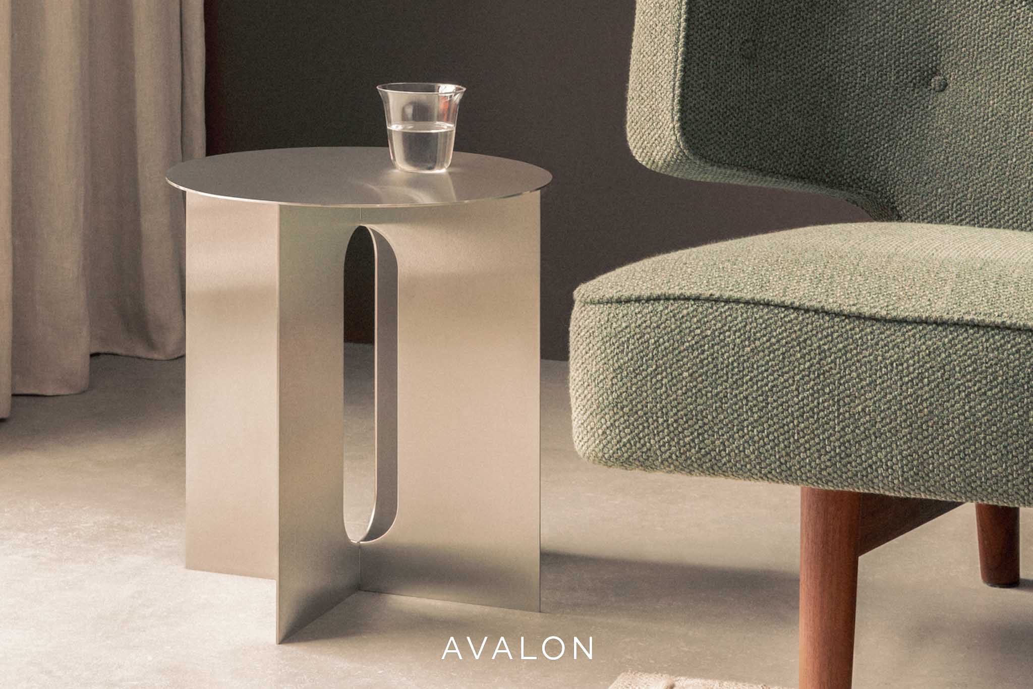 Coffee table Audo Androgyne Ø40