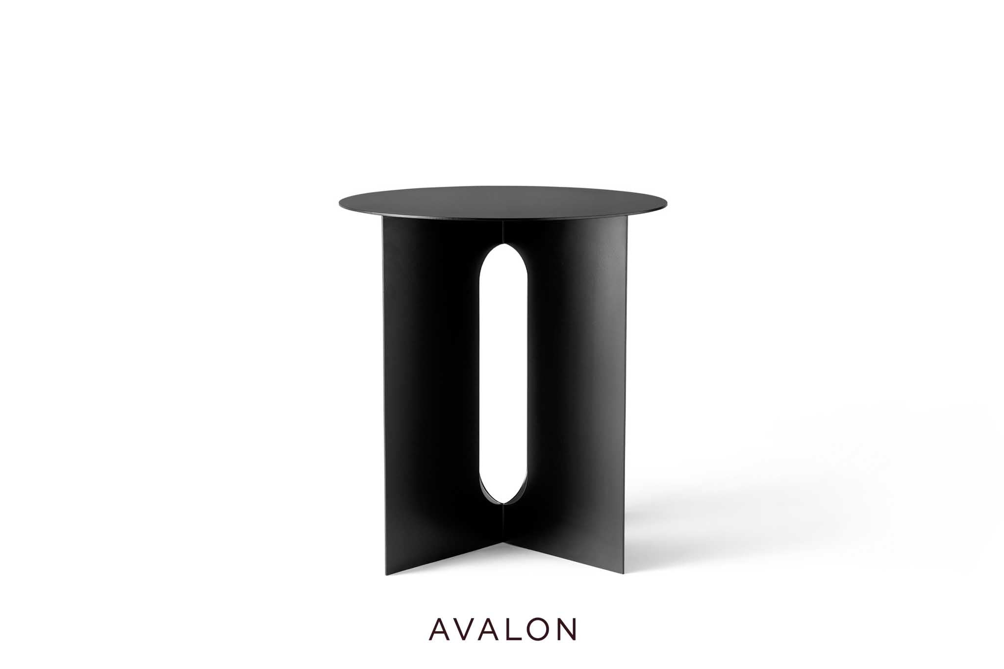 Coffee table Audo Androgyne Ø40