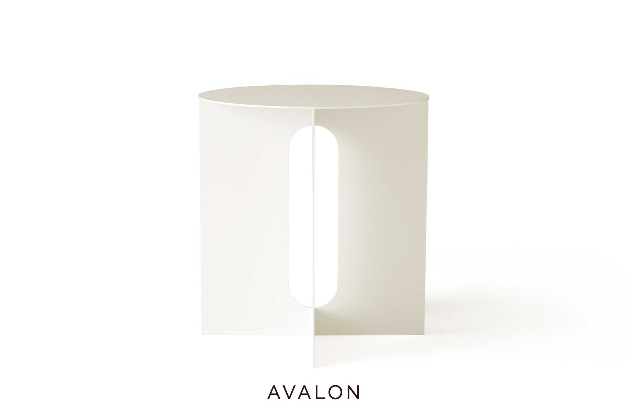 Coffee table Audo Androgyne Ø40