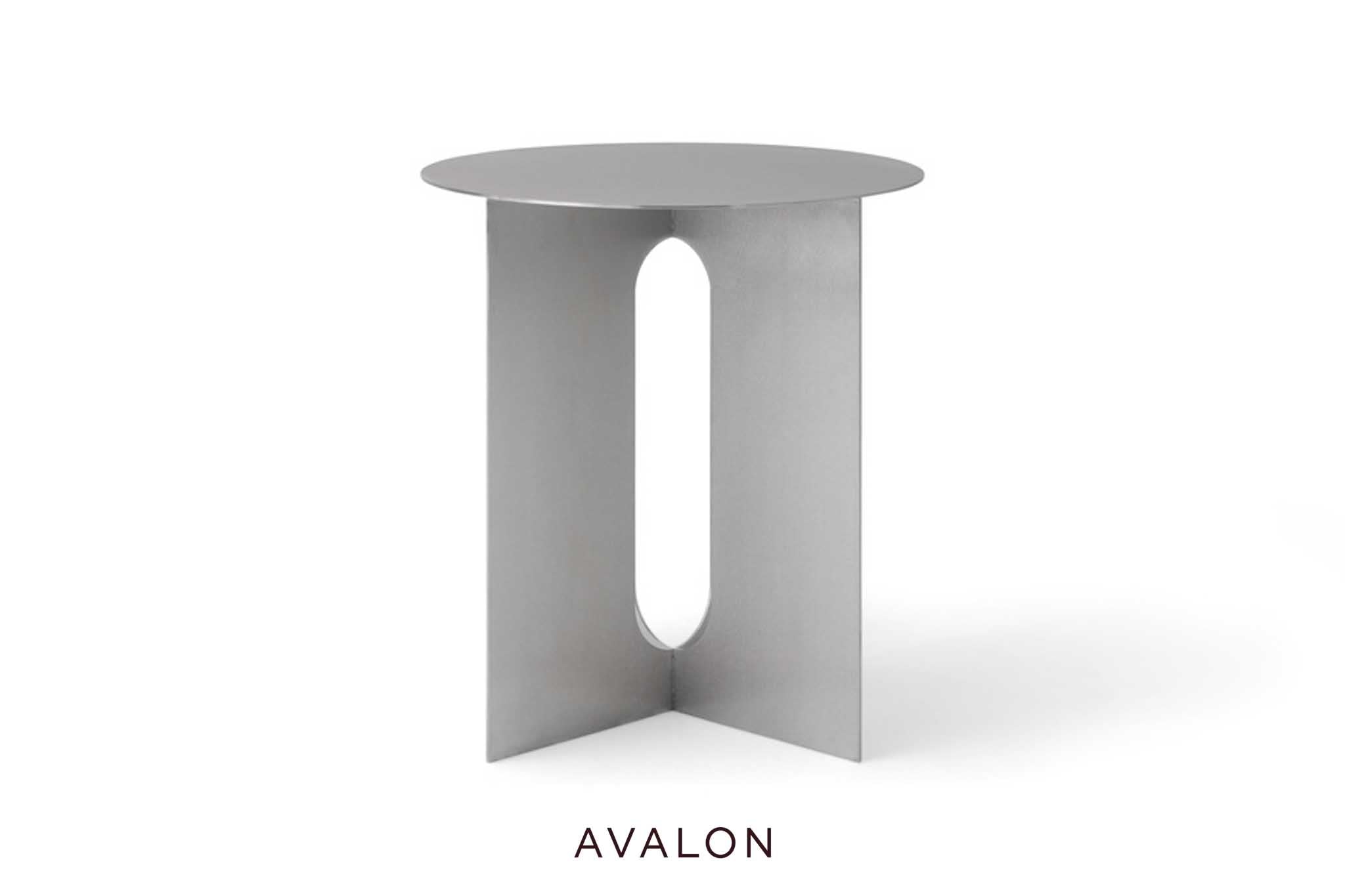 Coffee table Audo Androgyne Ø40