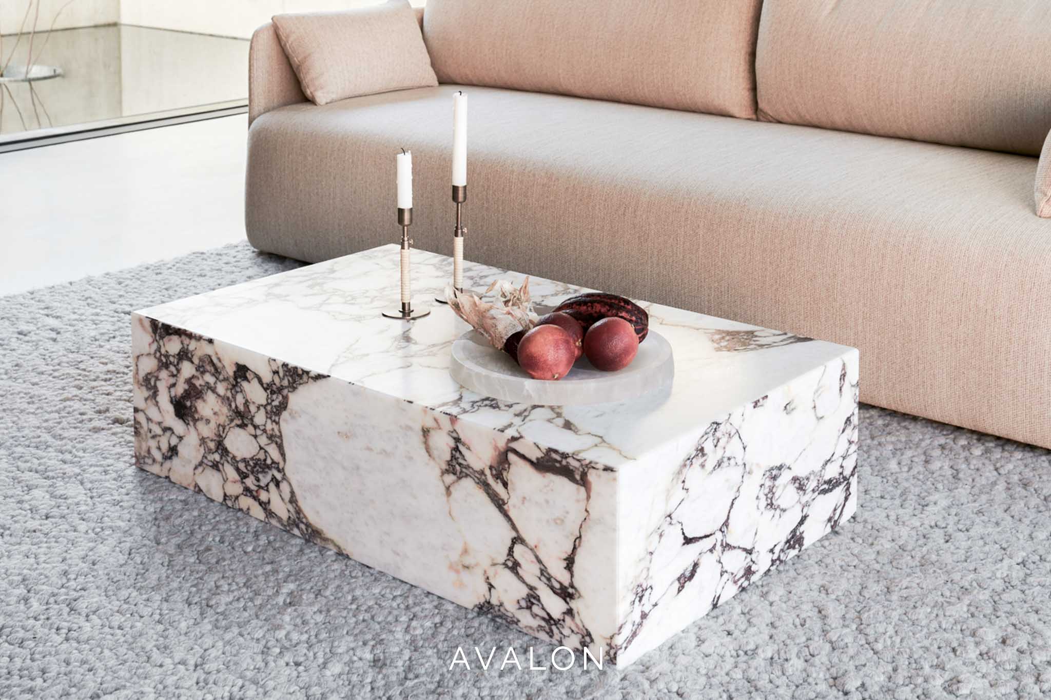 Coffee table Audo Plinth Low
