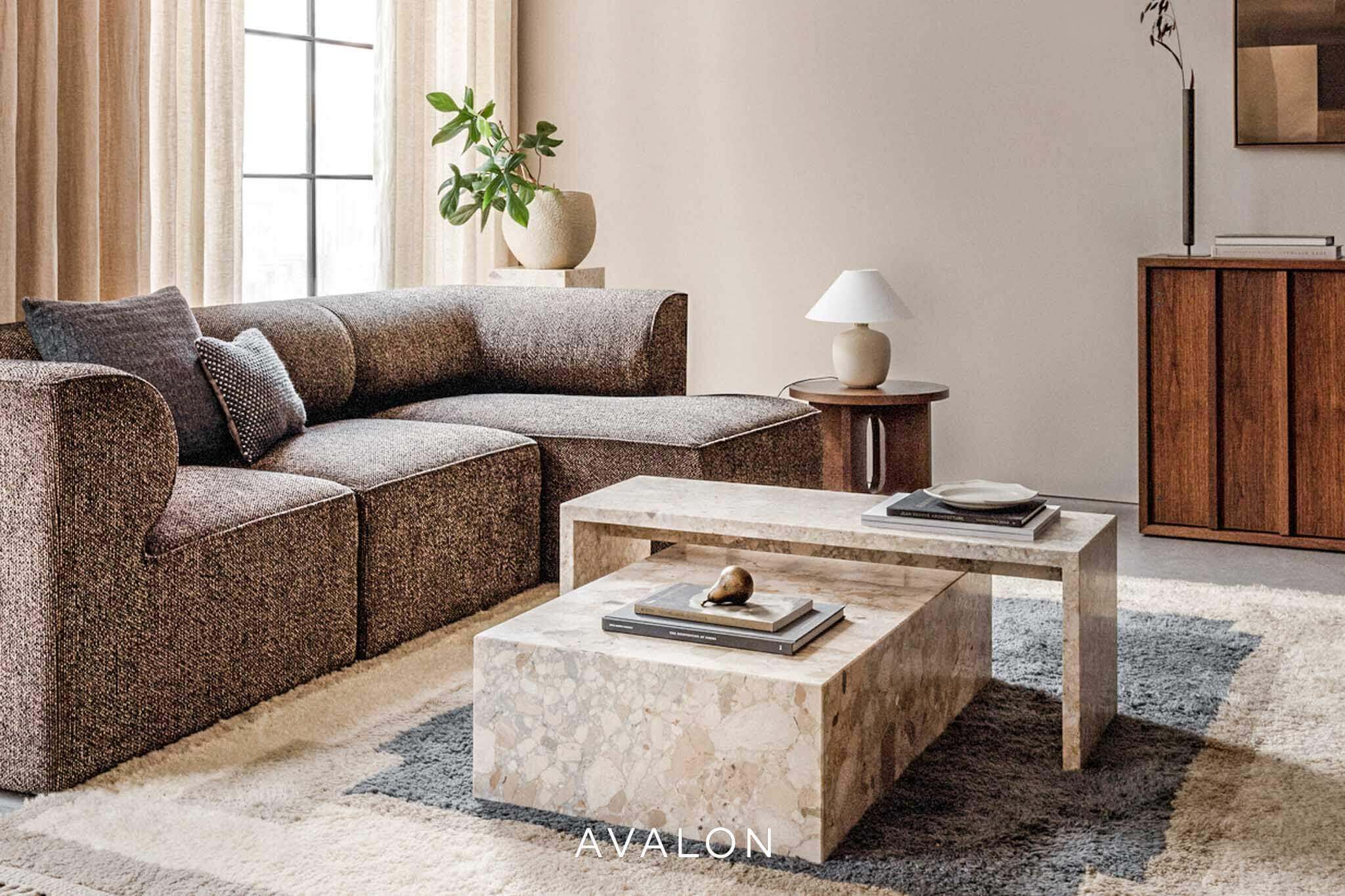 Coffee table Audo Plinth Low