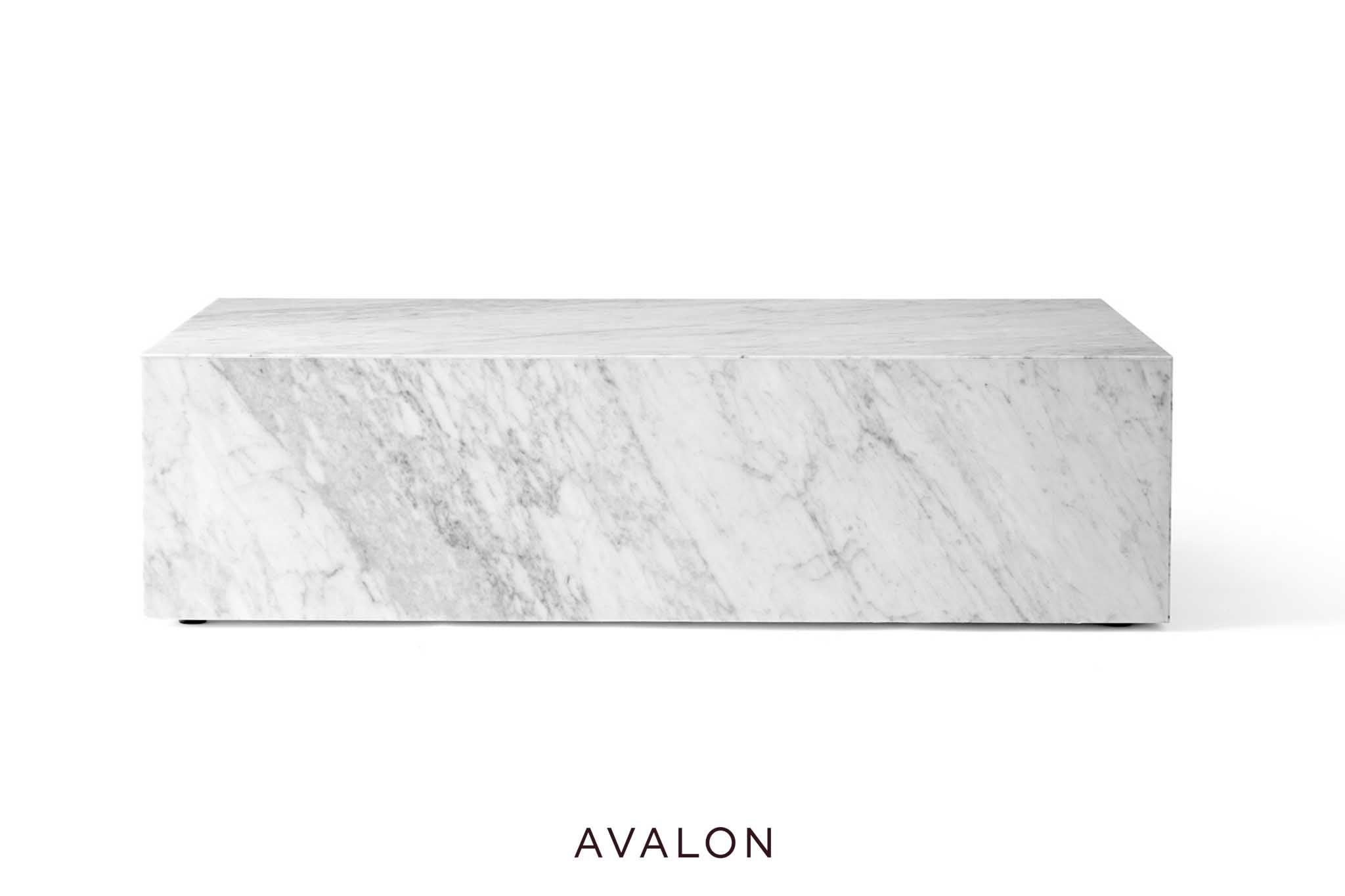 Coffee table Audo Plinth Low