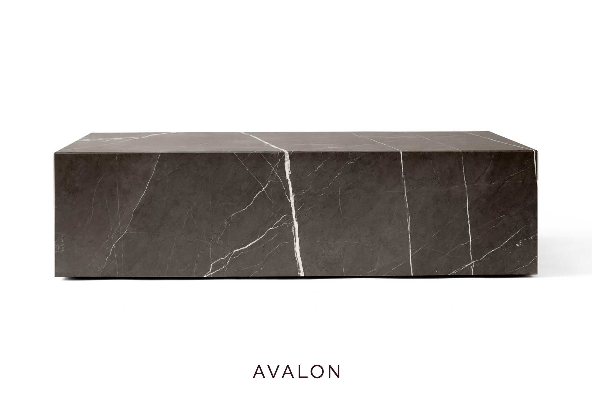 Coffee table Audo Plinth Low