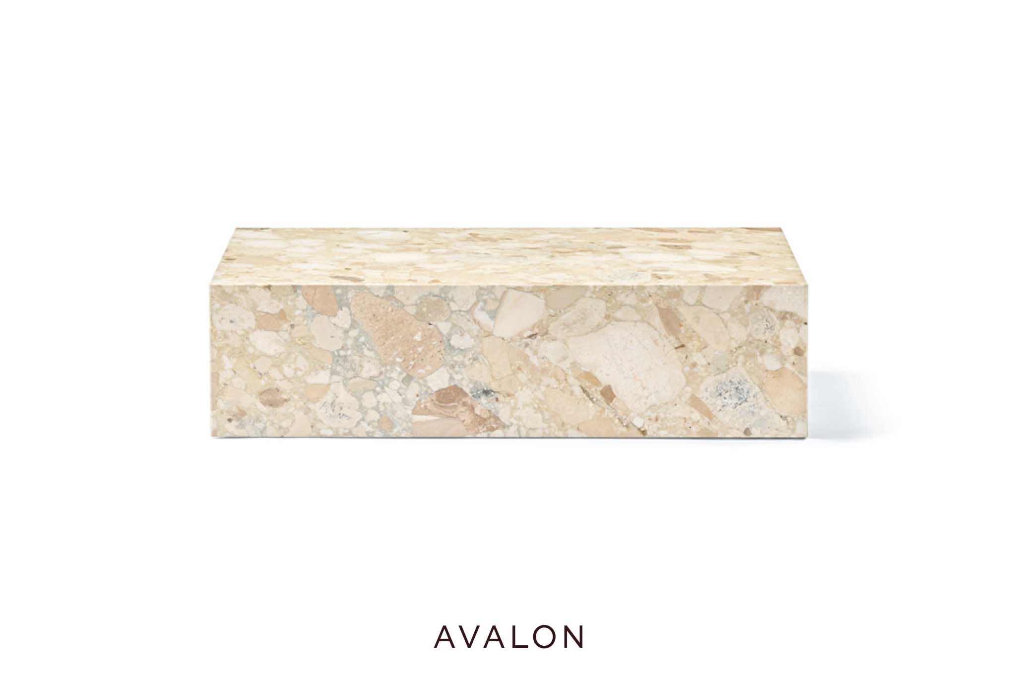 Coffee table Audo Plinth Low