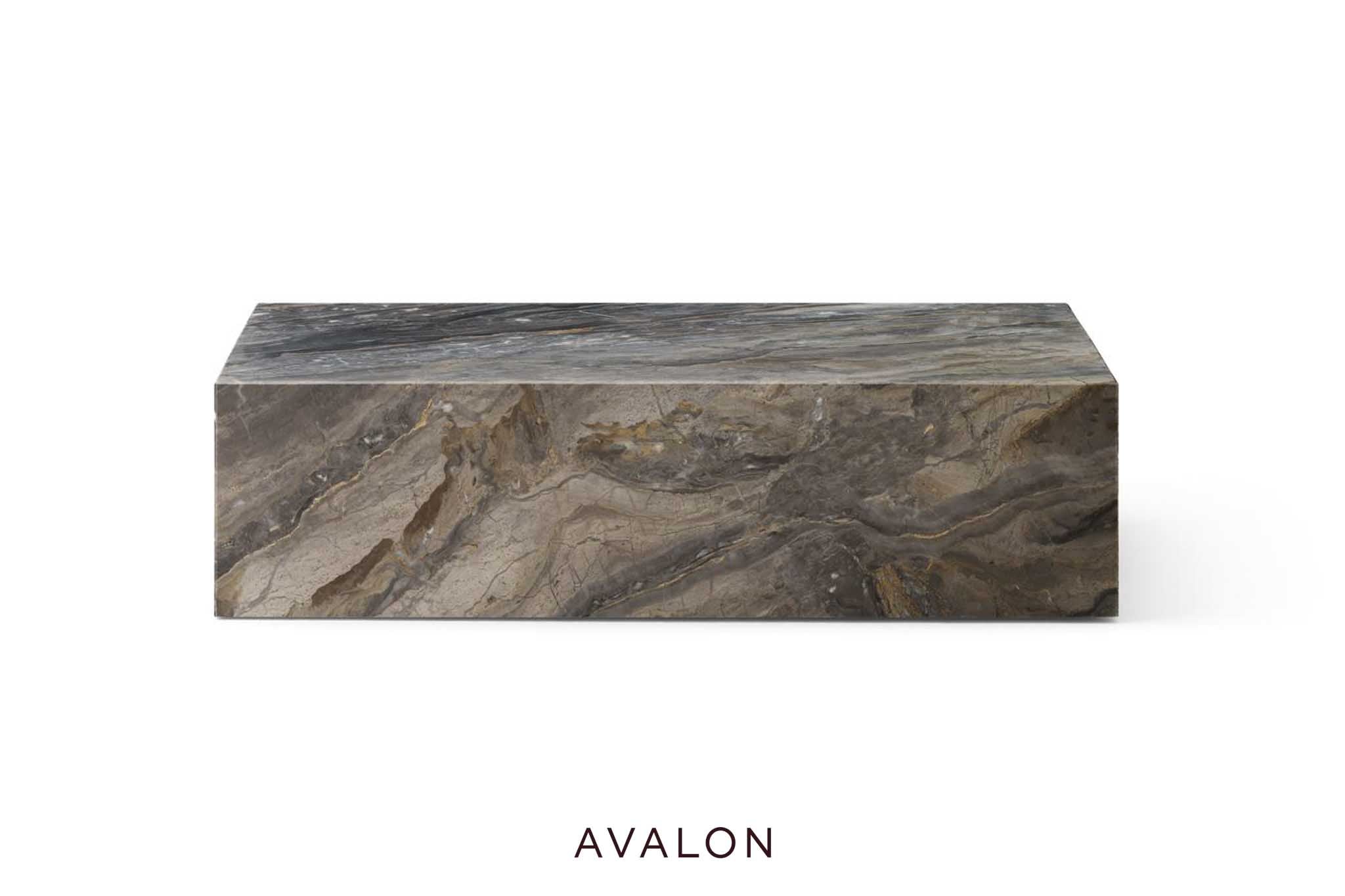 Coffee table Audo Plinth Low