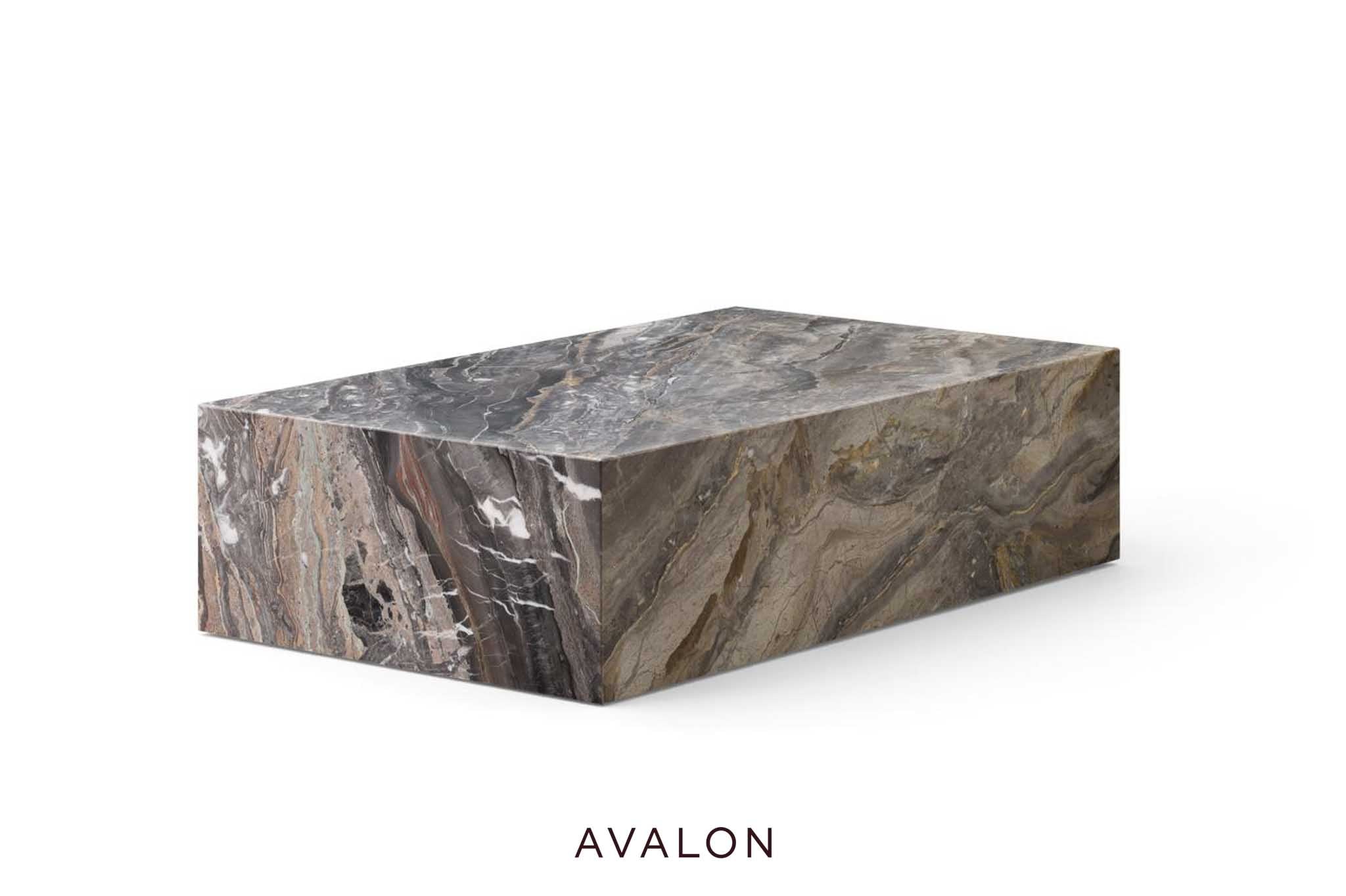 Coffee table Audo Plinth Low
