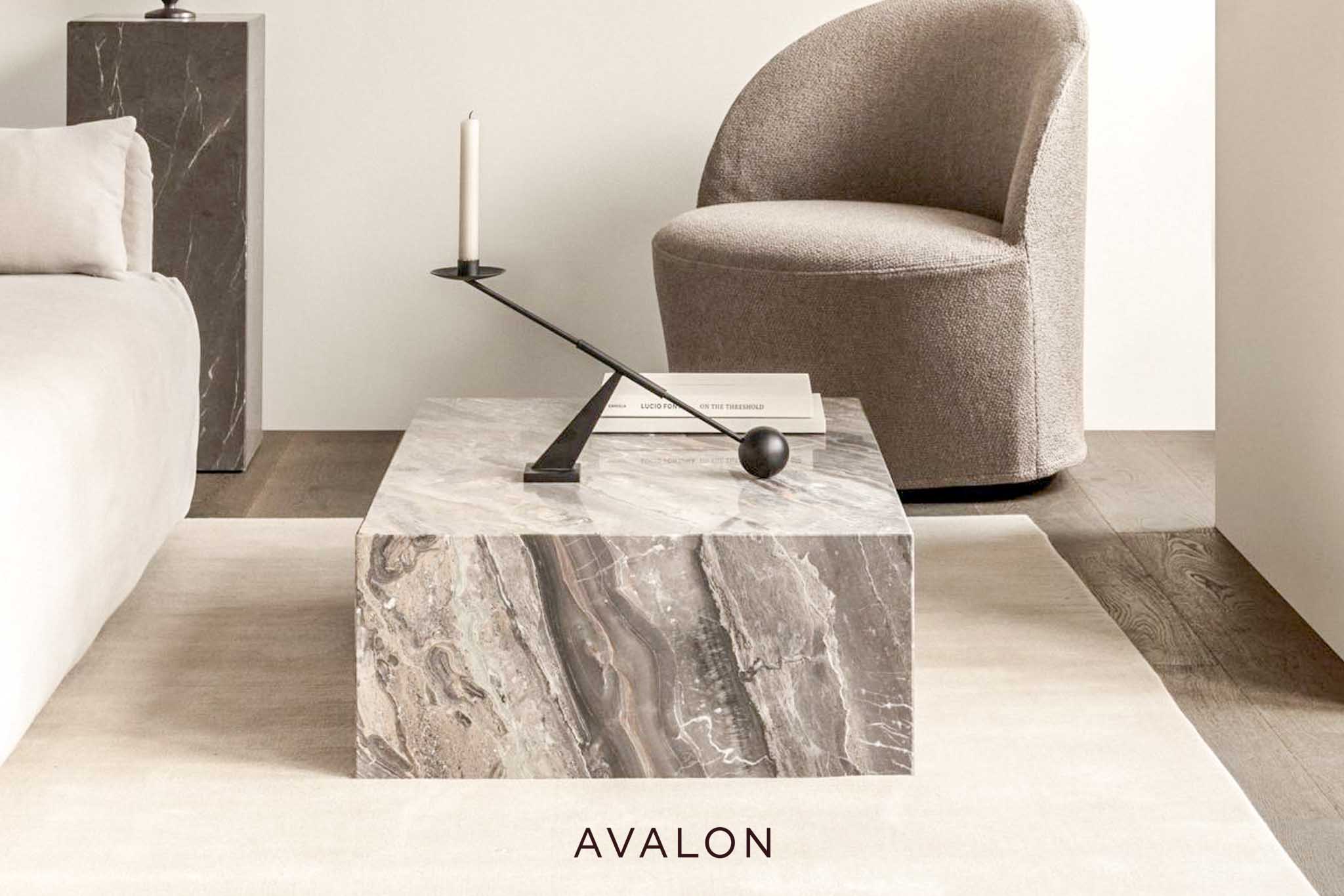 Coffee table Audo Plinth Low