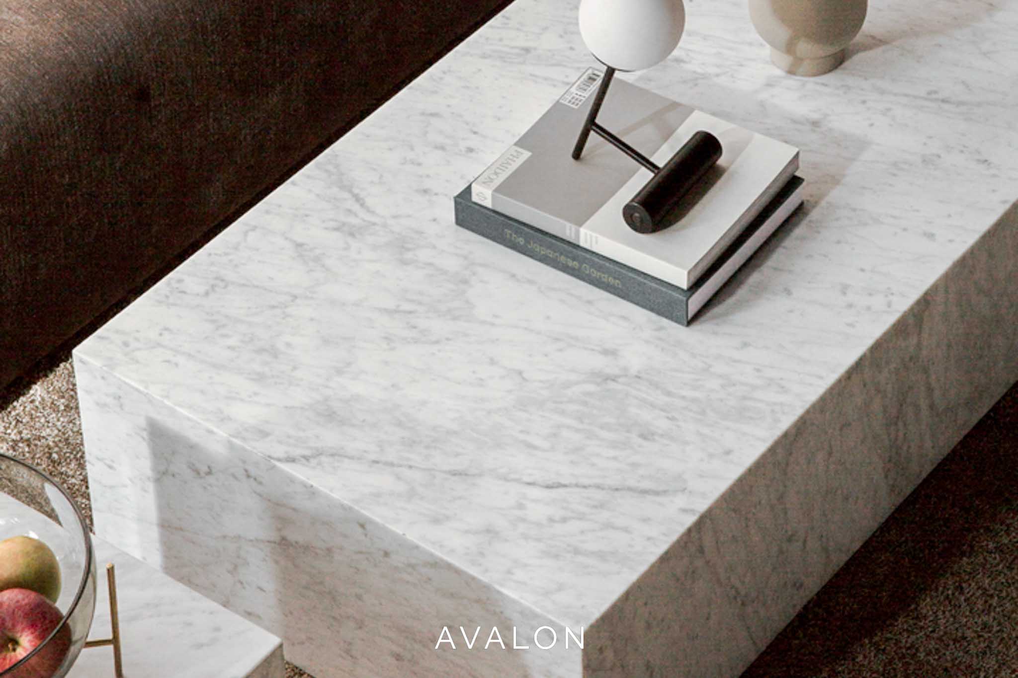 Coffee table Audo Plinth Low