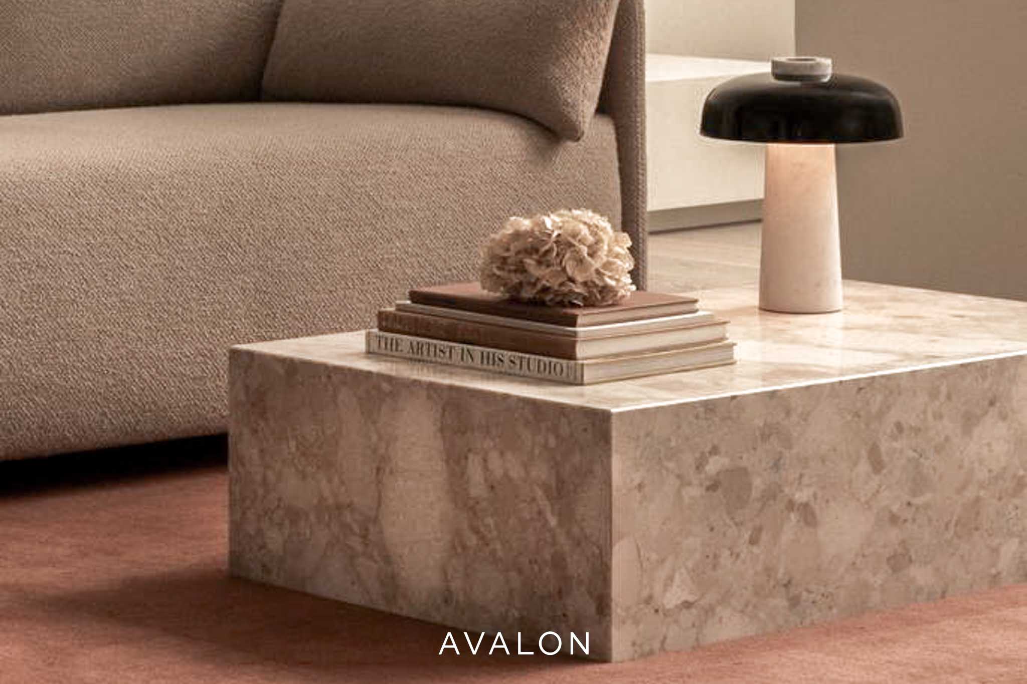 Coffee table Audo Plinth Low
