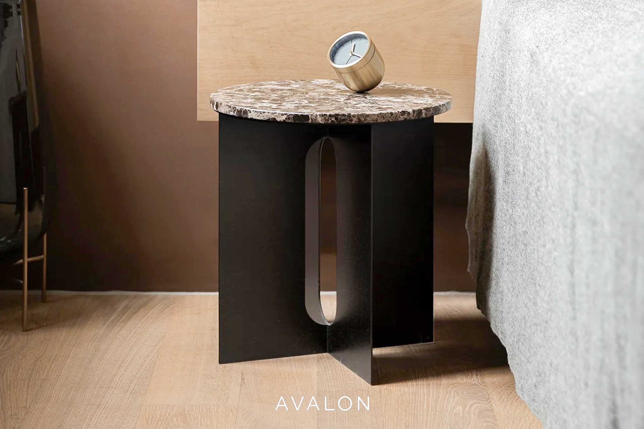 Coffee table top Audo Androgyne Ø42