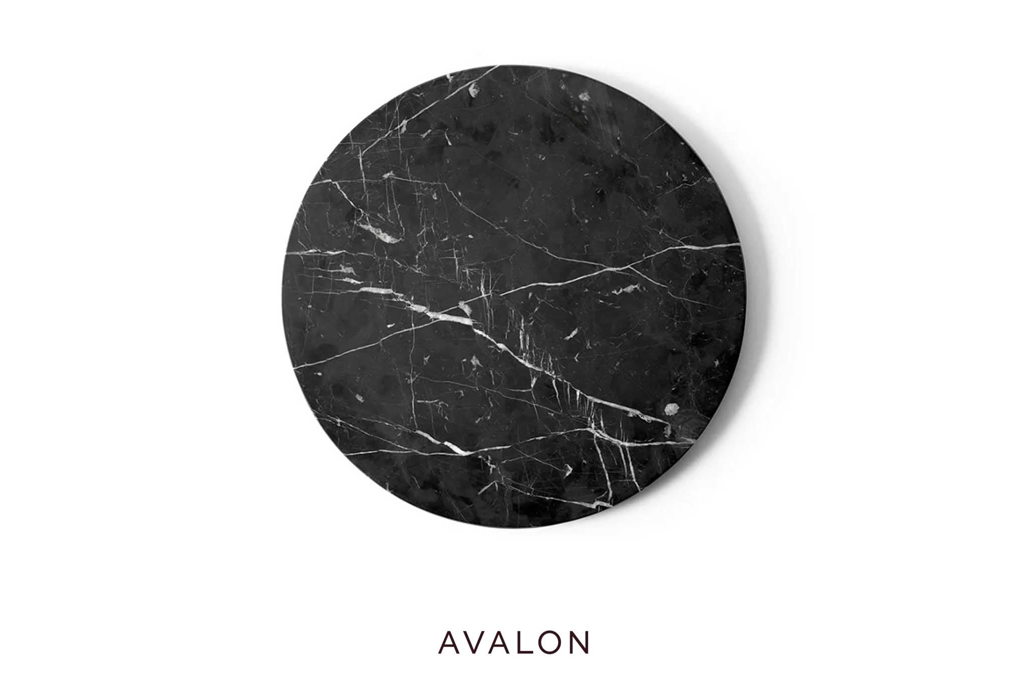 Coffee table top Audo Androgyne Ø42