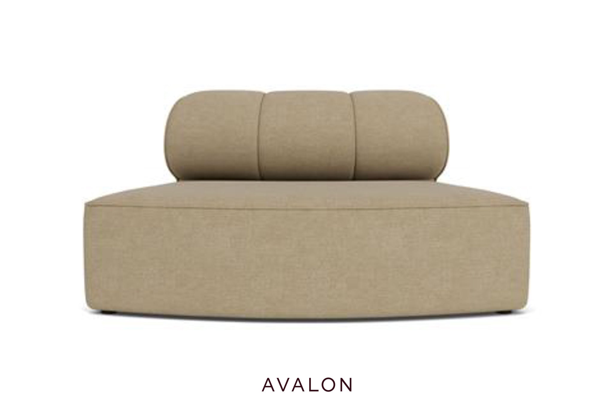 Sofa Audo Eave modular sofa 86 | convex open section