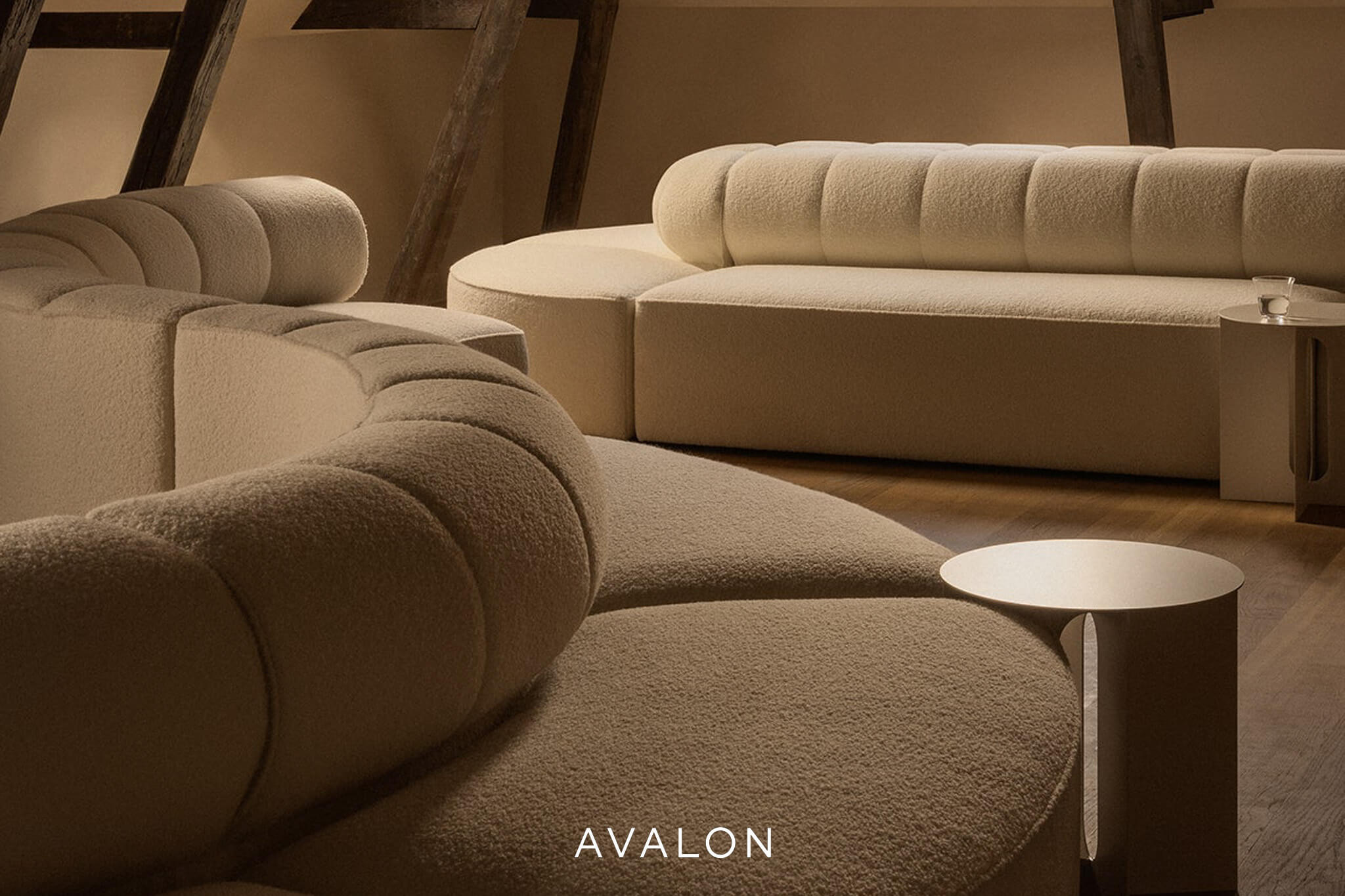 Sofa Audo Eave modular sofa 86 | convex open section