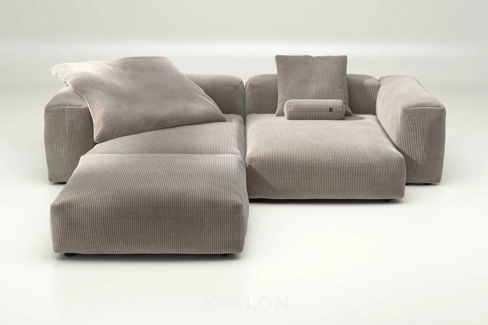 Sofa Vetsak Three Module Chaise | 272cm x 22cm