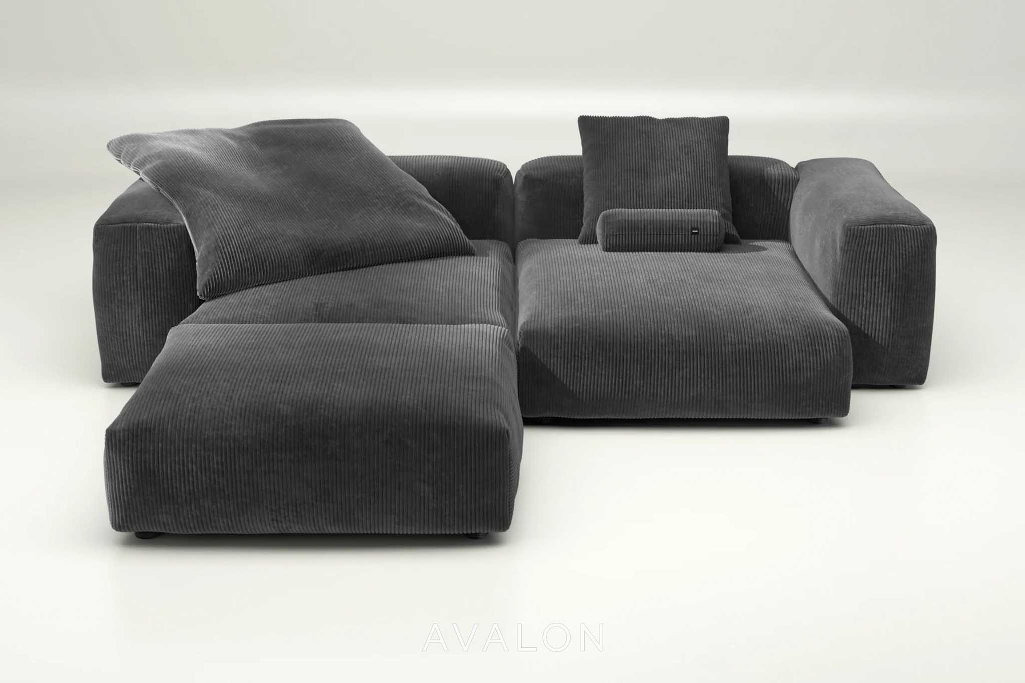 Sofa Vetsak Three Module Chaise | 272cm x 22cm