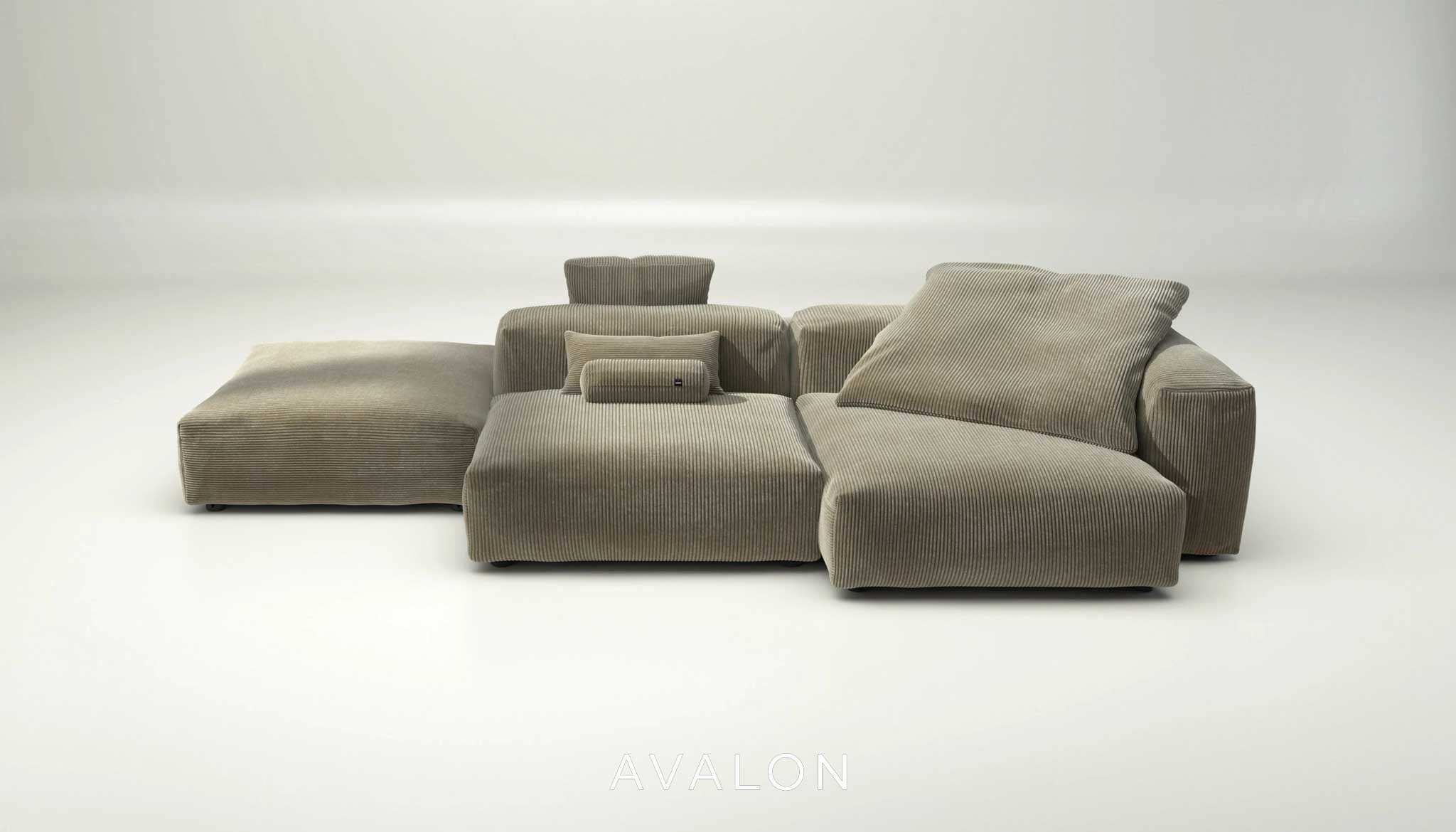 Sofa Vetsak Dreimodul | 314cm x 115cm
