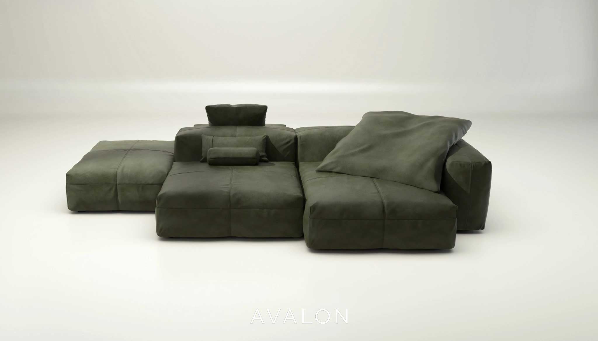 Sofa Vetsak Dreimodul | 314cm x 115cm