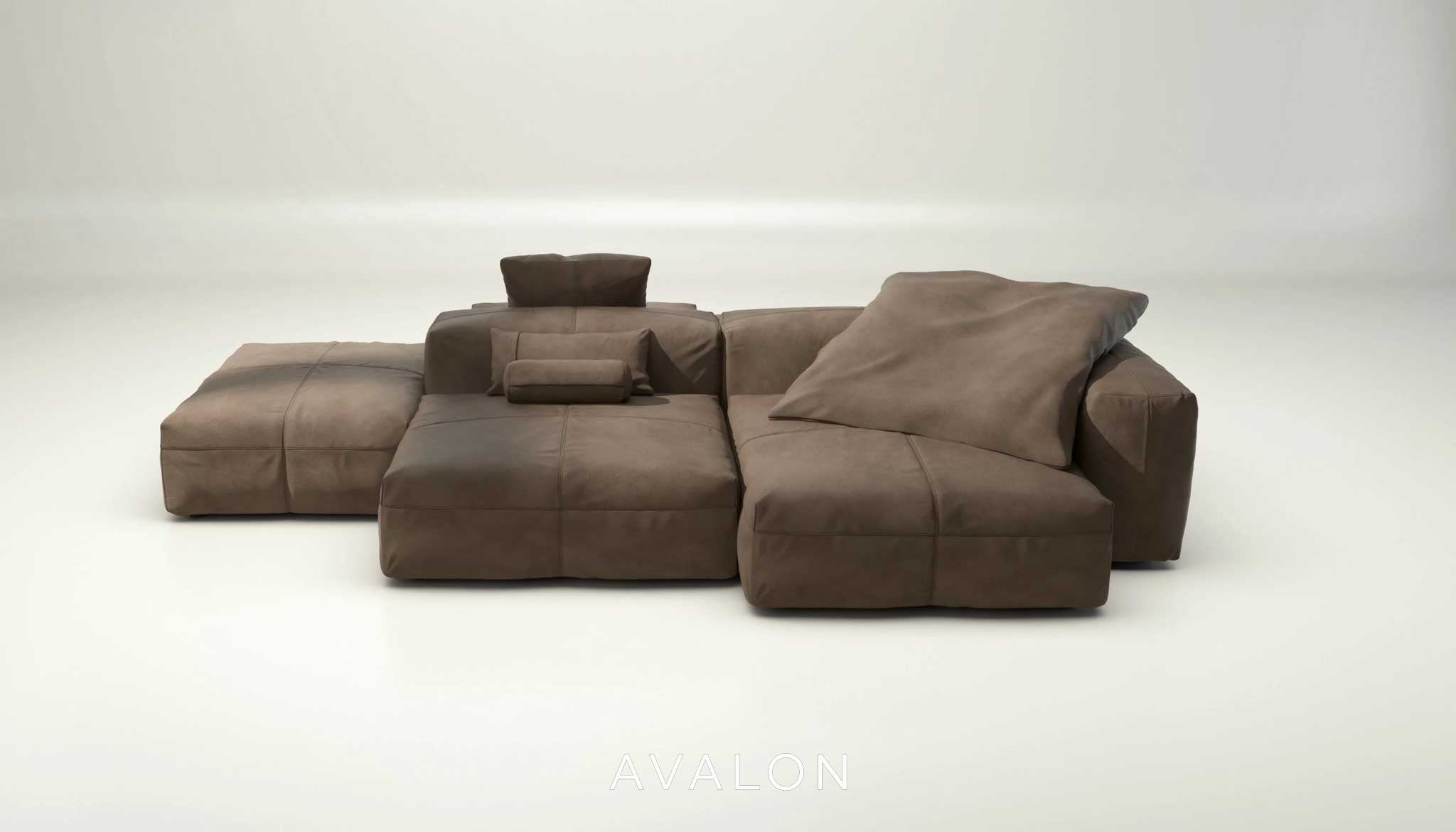 Sofa Vetsak Dreimodul | 314cm x 115cm