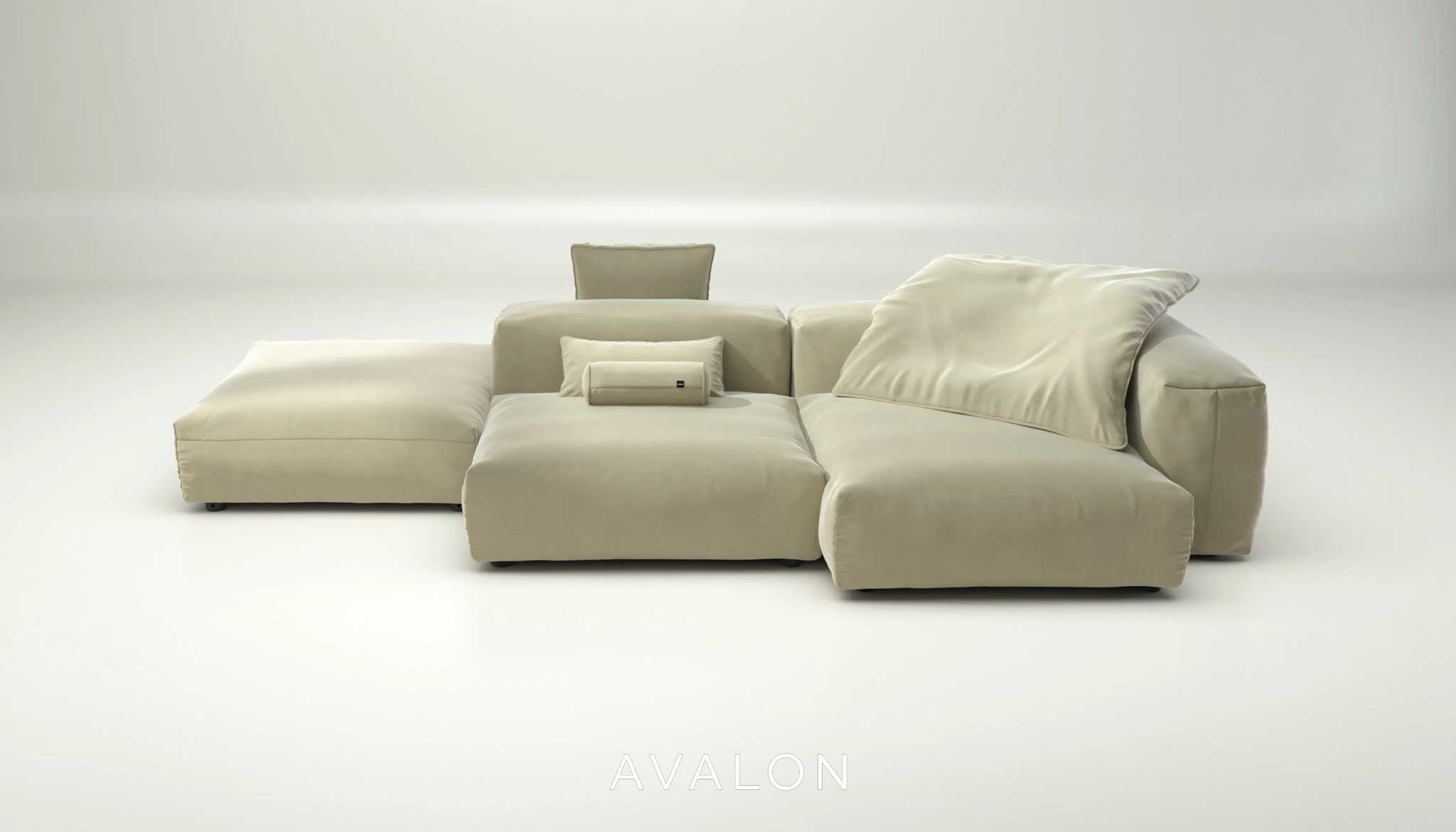 Sofa Vetsak Dreimodul | 314cm x 115cm