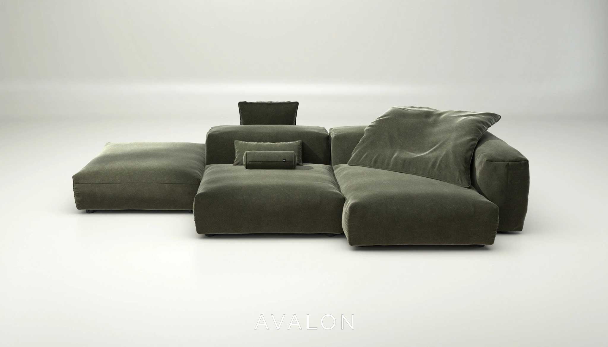 Sofa Vetsak Dreimodul | 314cm x 115cm