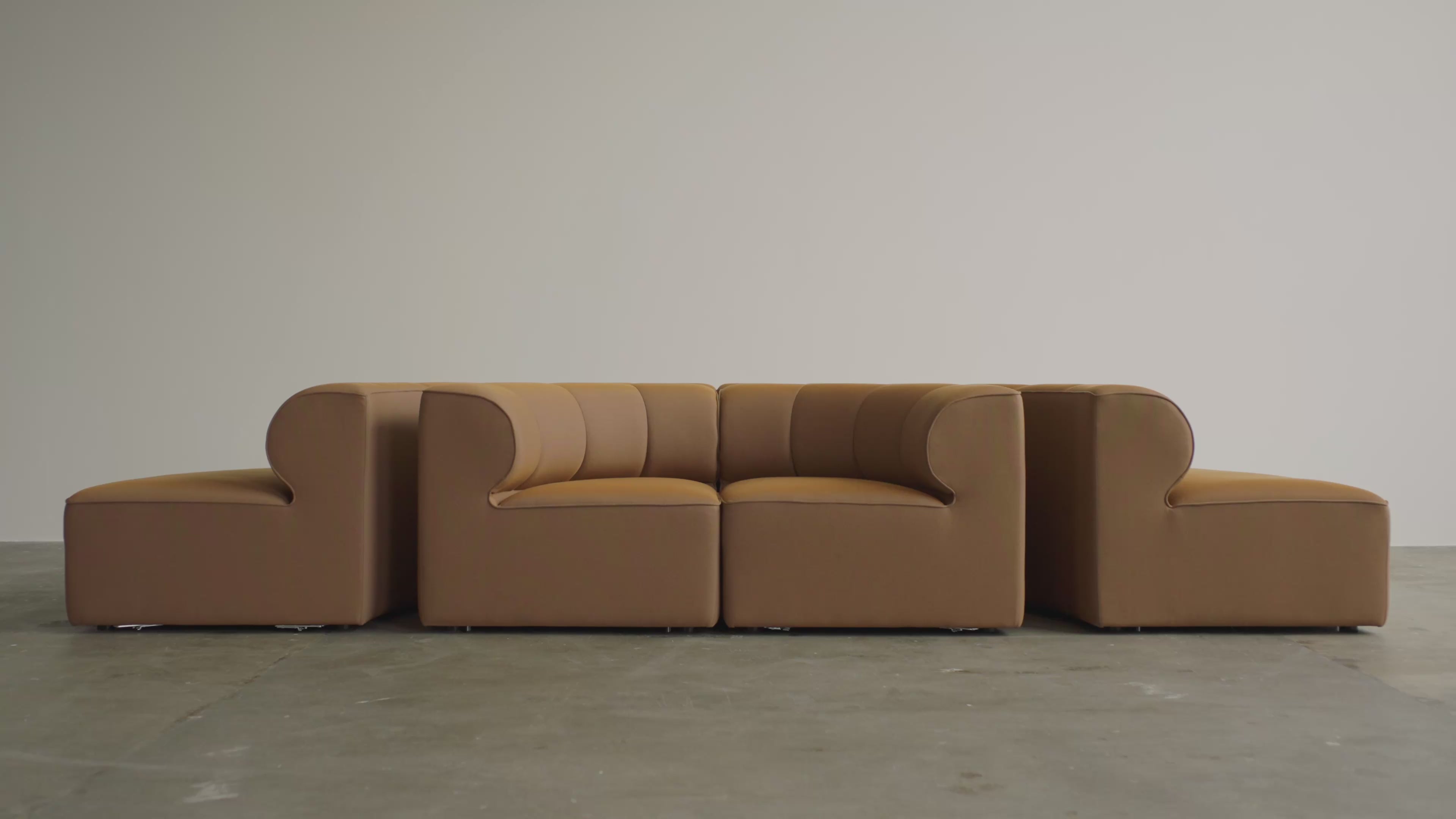 Sofa Audo Eave seamline modular sofa 86 | open section 172