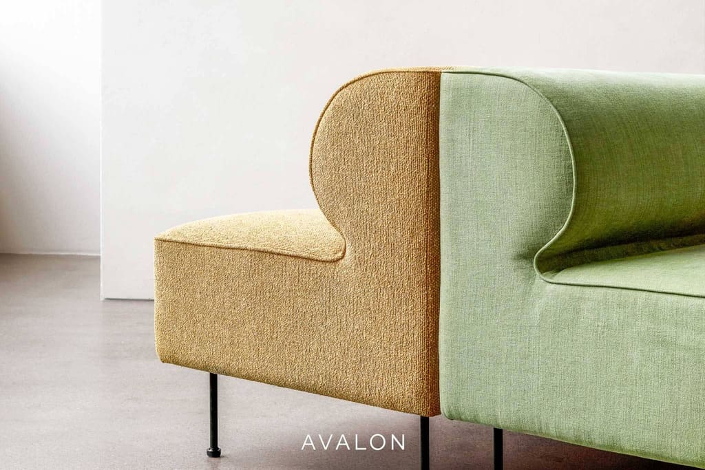 Dining room sofa Audo Eave dining sofa