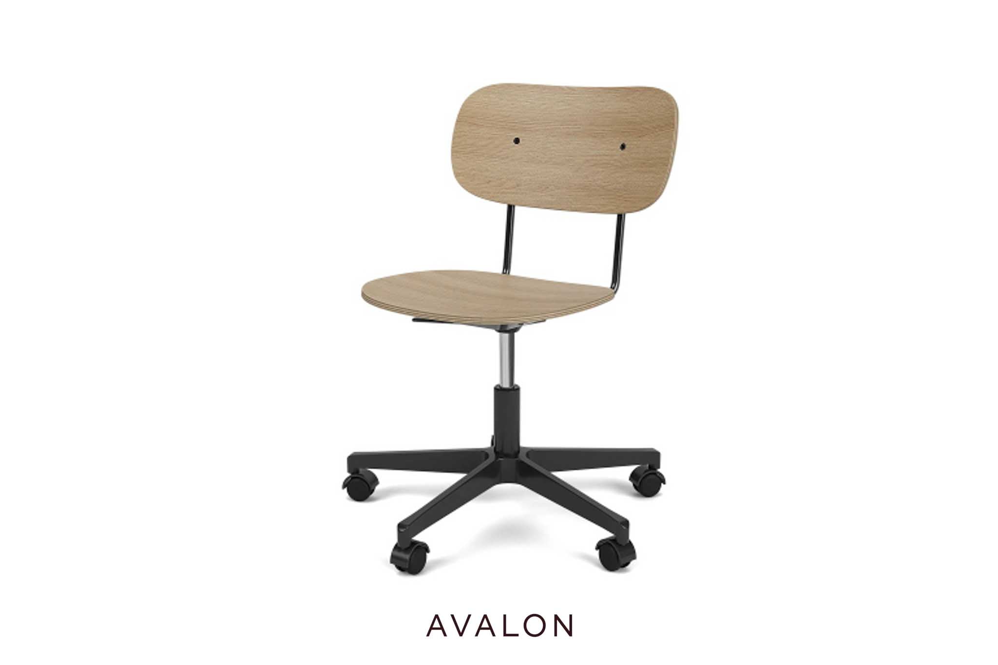 Eetkamerstoel Audo Co Task chair | Veneer