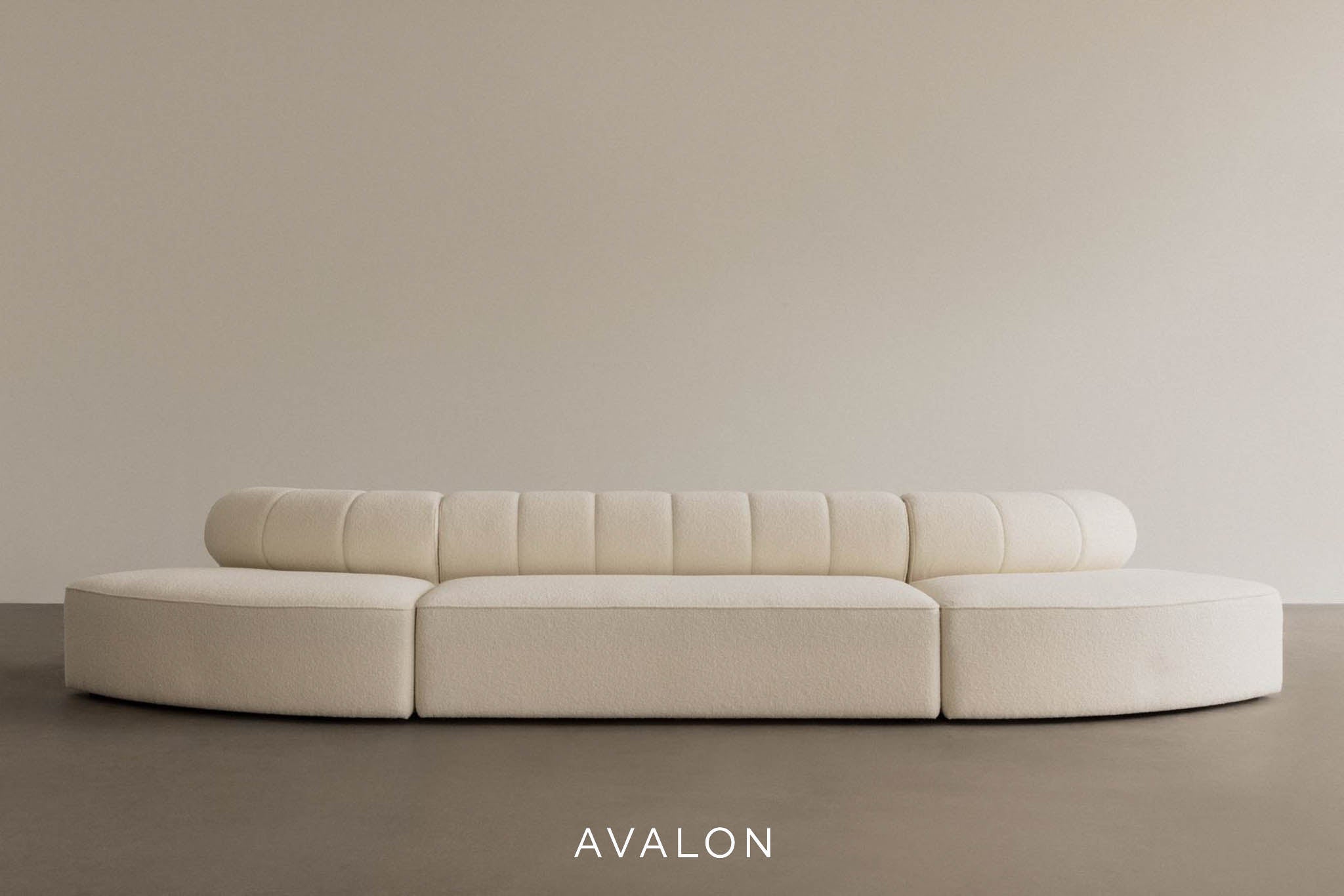 Sofa Audo Eave seamline modular sofa 86 | open section 172