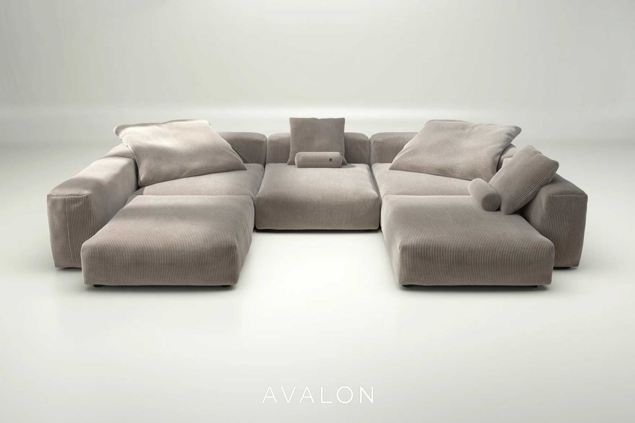 Sofa Vetsak Three Module Chaise | 272cm x 22cm