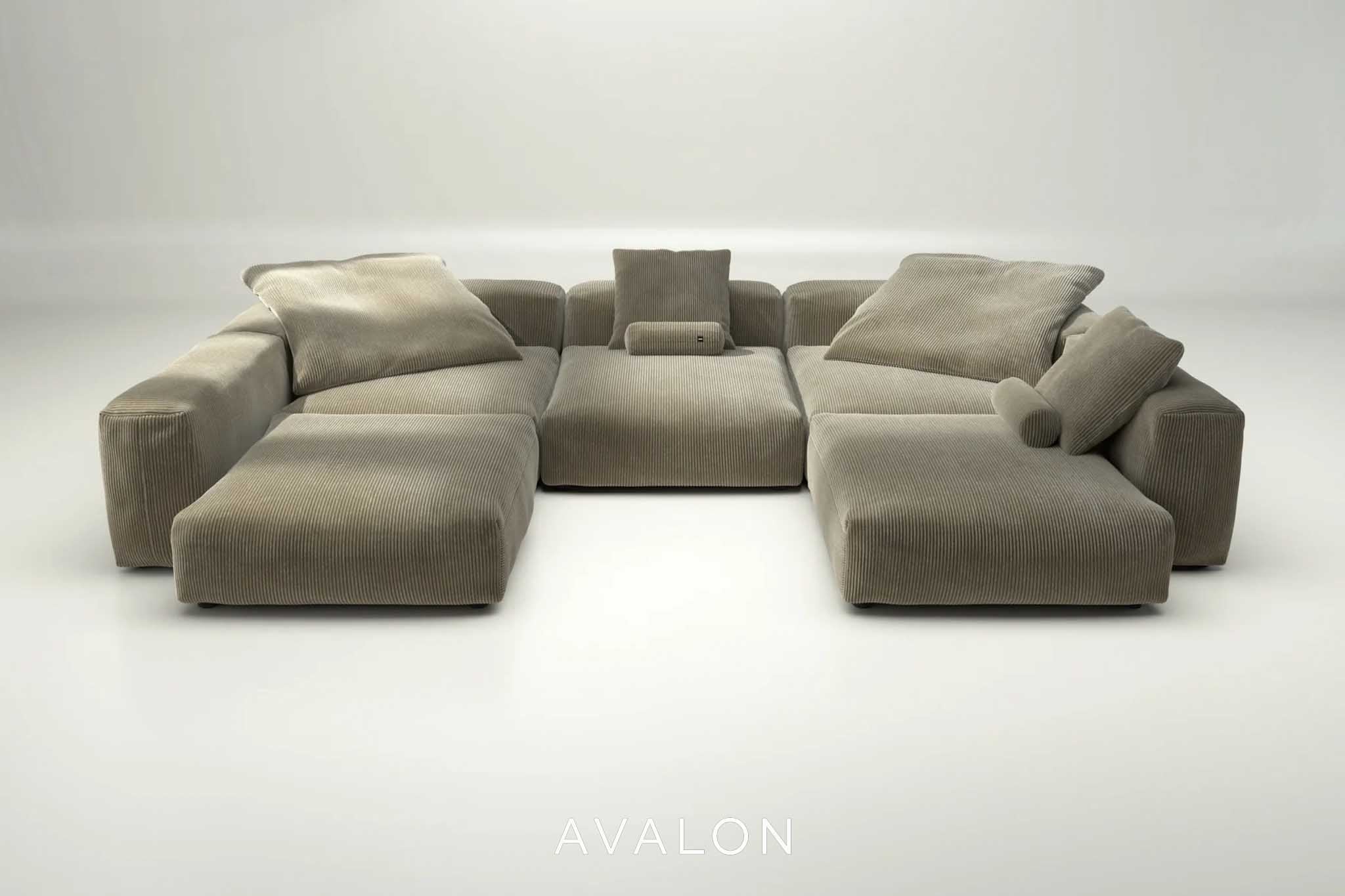 Sofa Vetsak Three Module Chaise | 272cm x 22cm