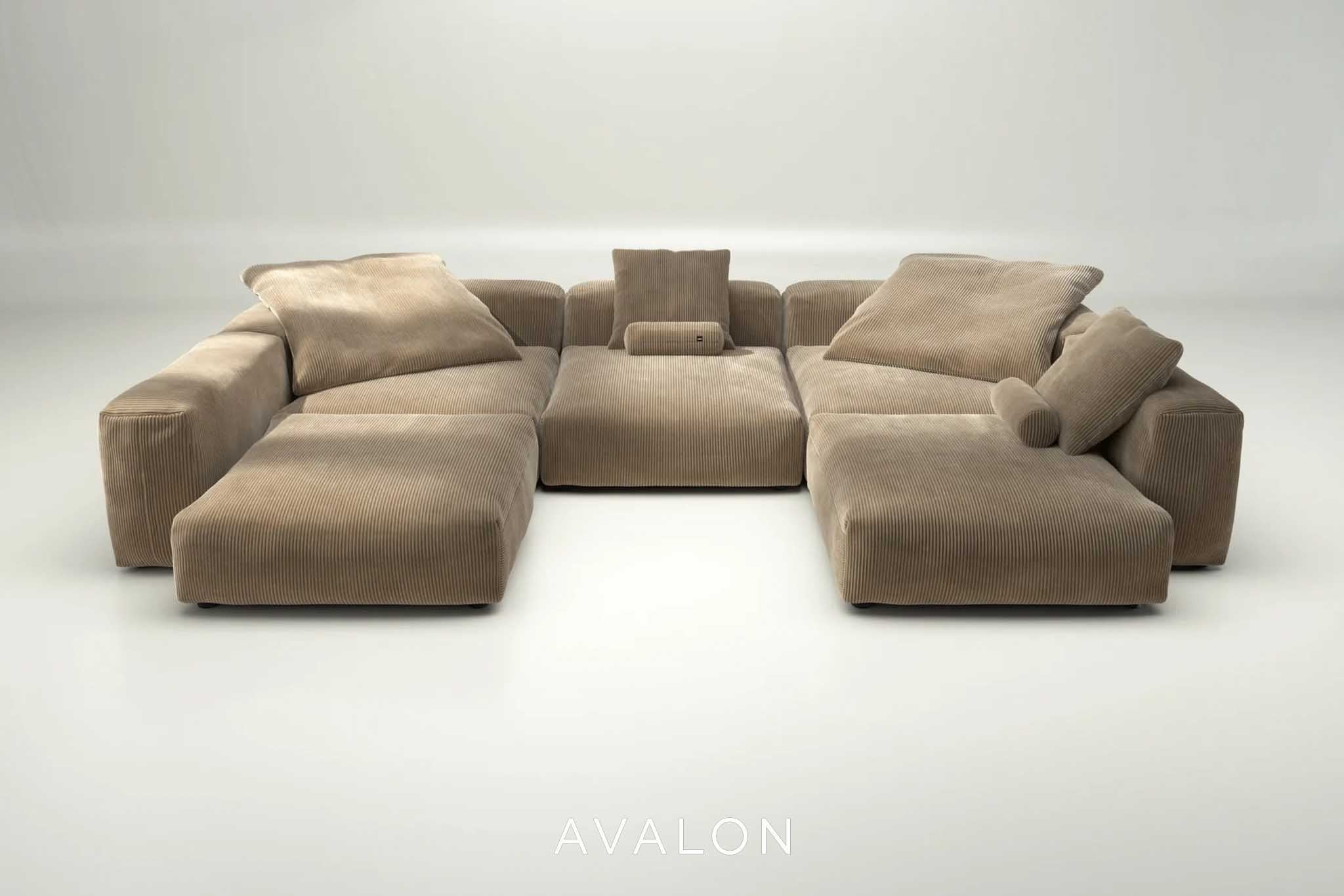 Sofa Vetsak Three Module Chaise | 272cm x 22cm