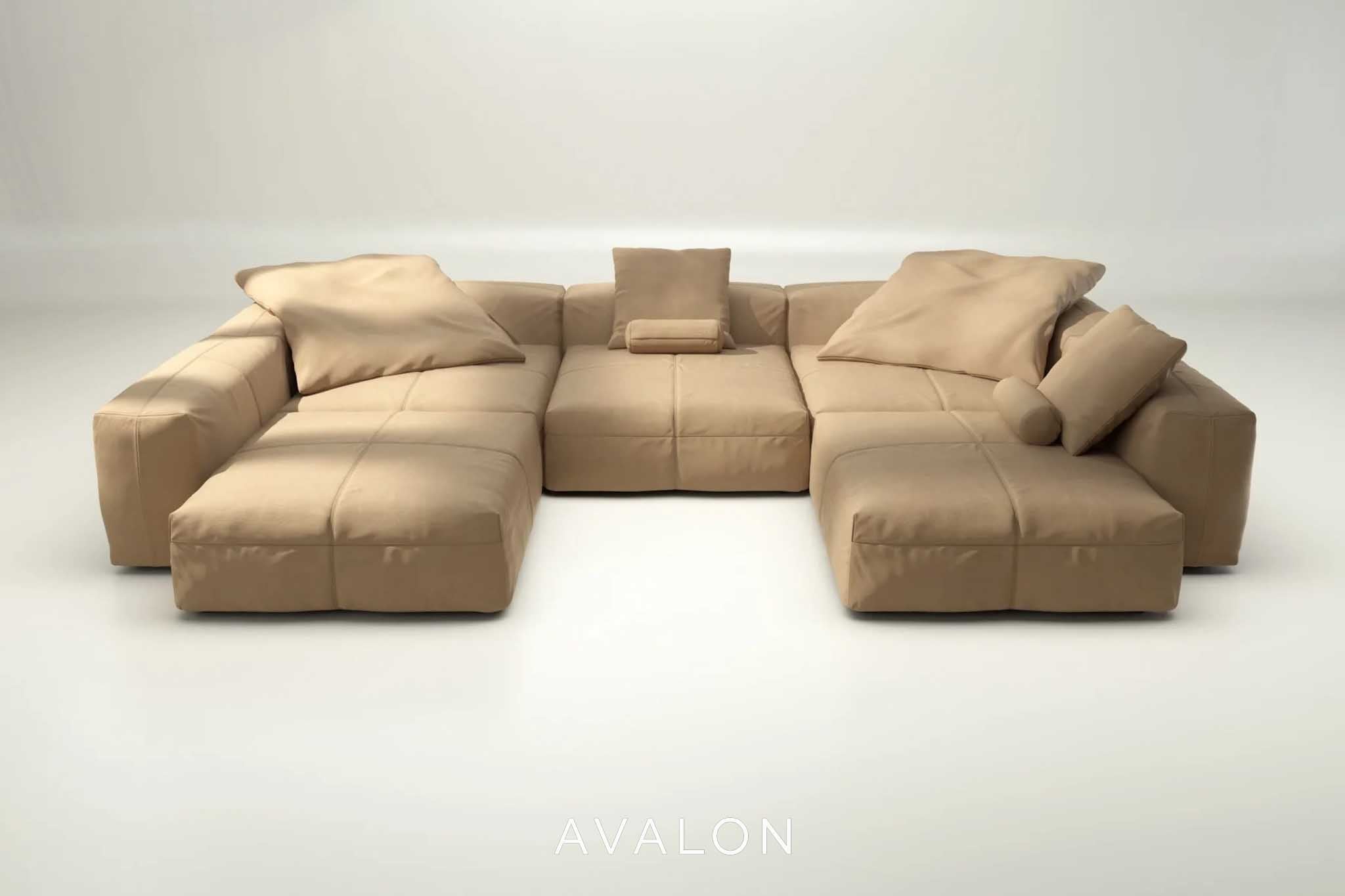 Sofa Vetsak Three Module Chaise | 272cm x 22cm