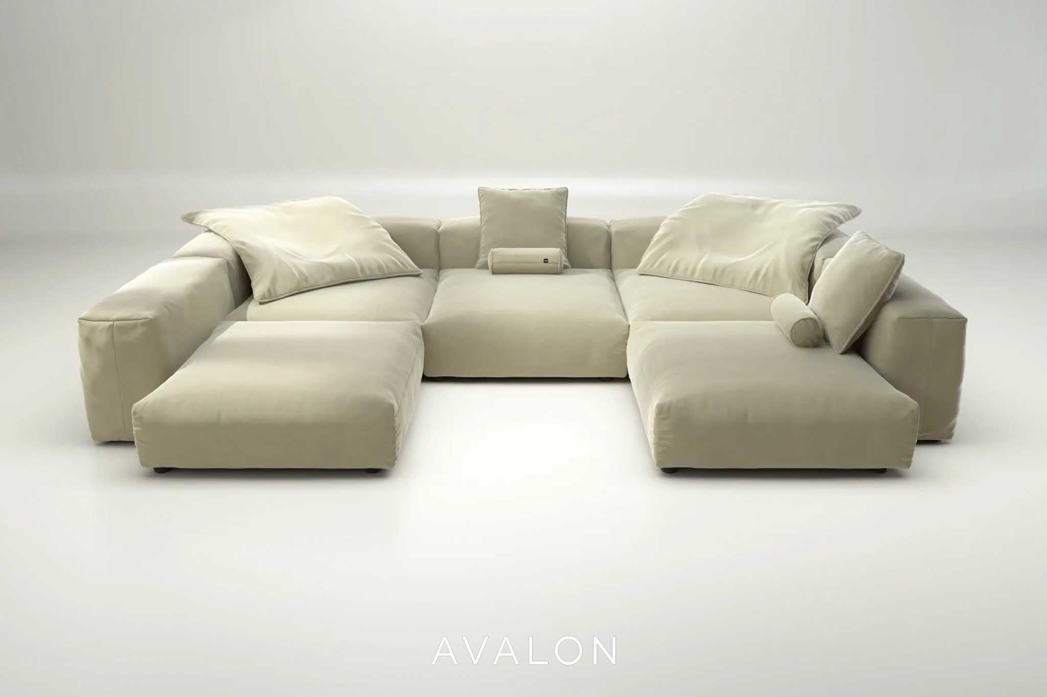 Sofa Vetsak Three Module Chaise | 272cm x 22cm