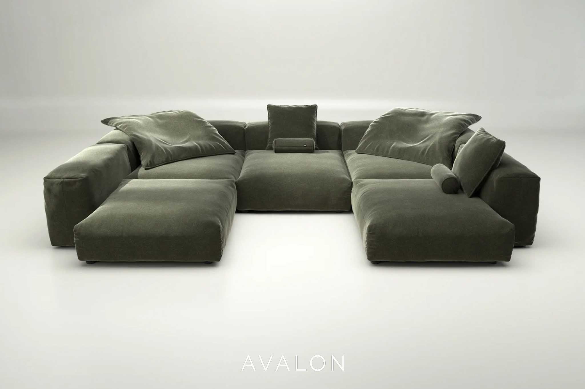 Sofa Vetsak Three Module Chaise | 272cm x 22cm