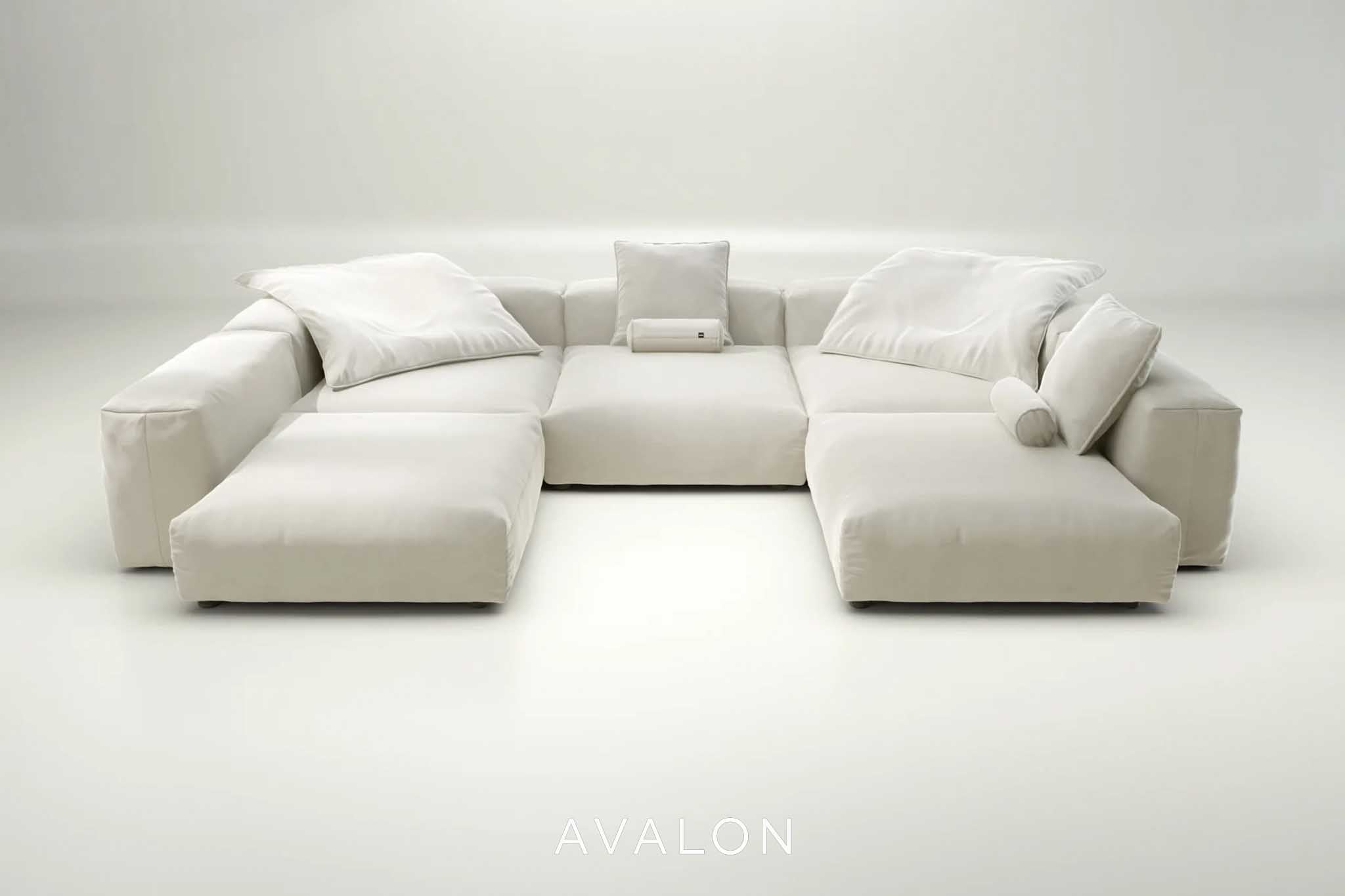 Sofa Vetsak Three Module Chaise | 272cm x 22cm