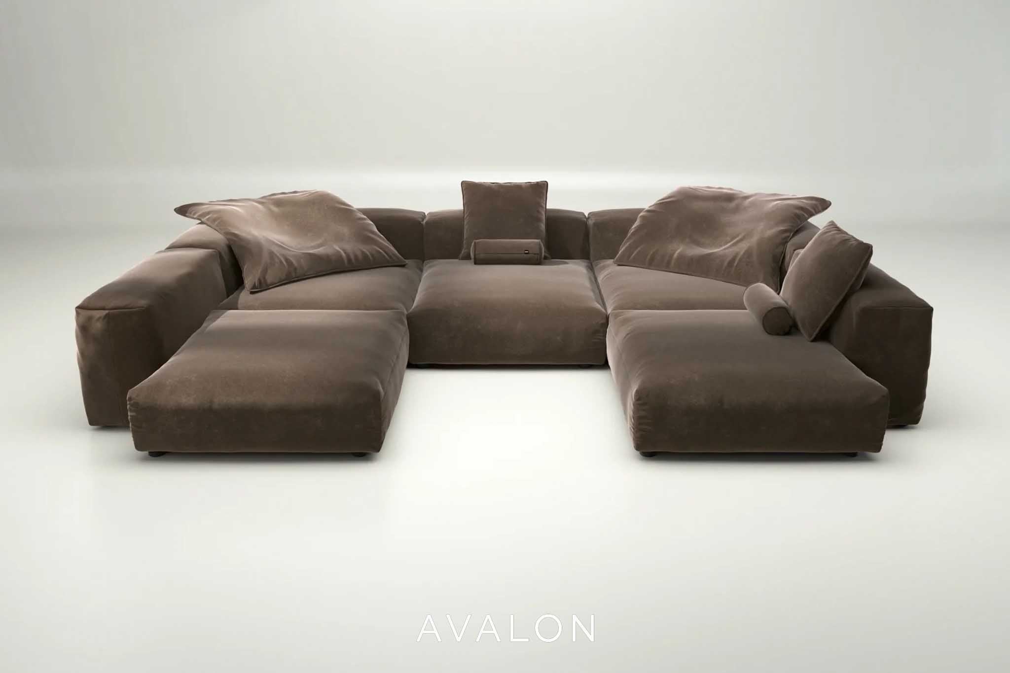 Sofa Vetsak Three Module Chaise | 272cm x 22cm