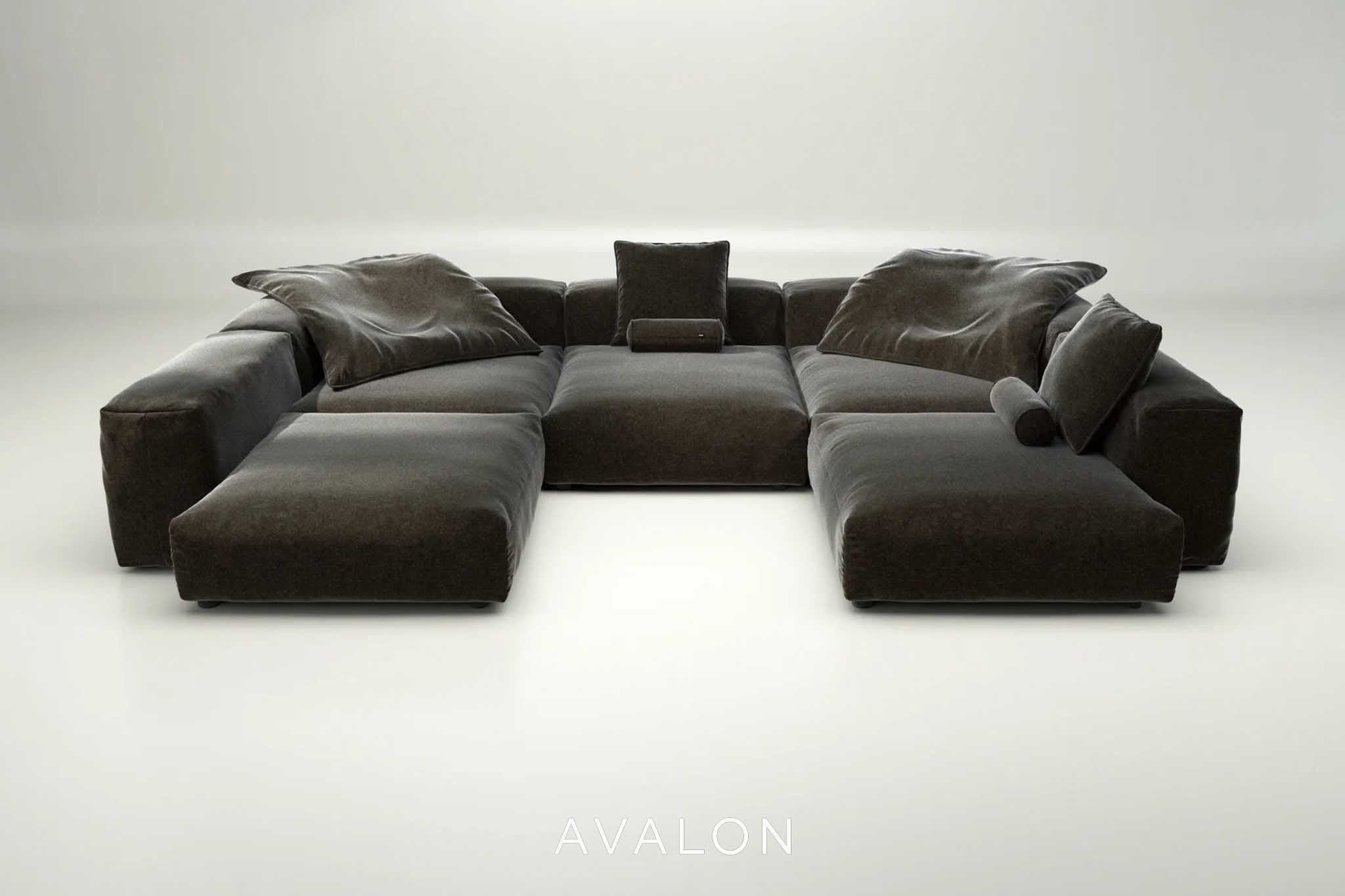 Sofa Vetsak Three Module Chaise | 272cm x 22cm