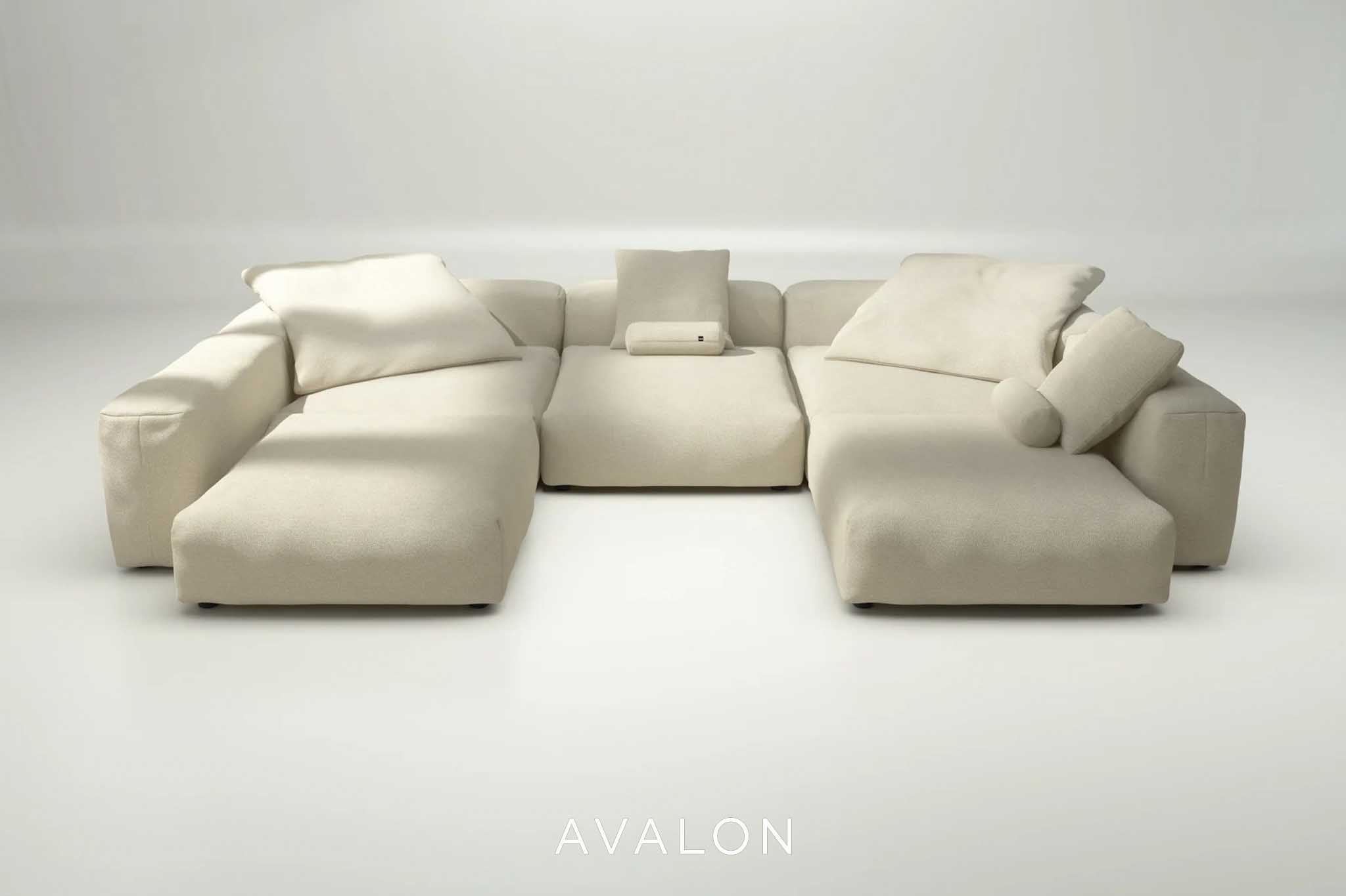 Sofa Vetsak Three Module Chaise | 272cm x 22cm