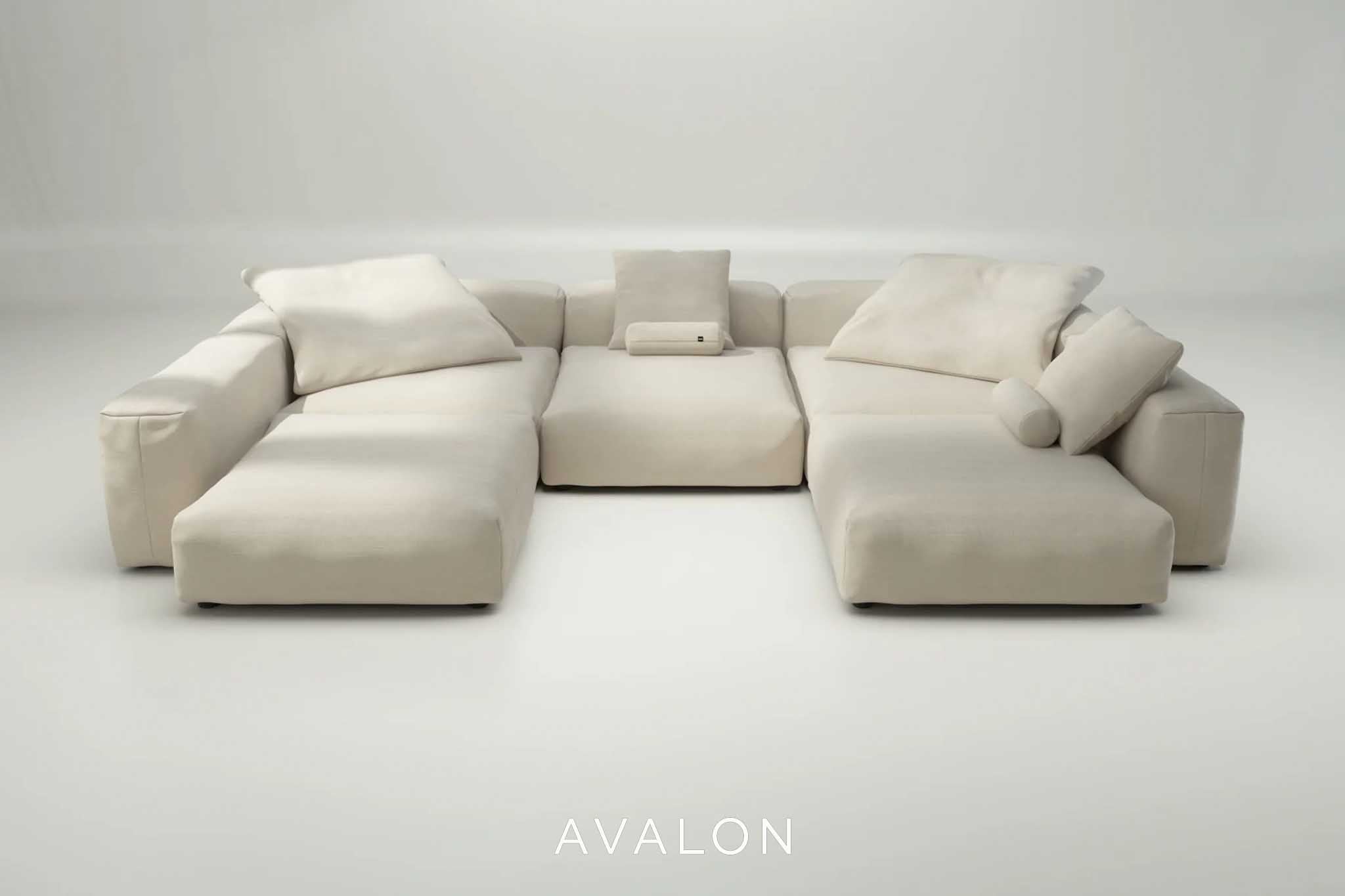 Sofa Vetsak Three Module Chaise | 272cm x 22cm
